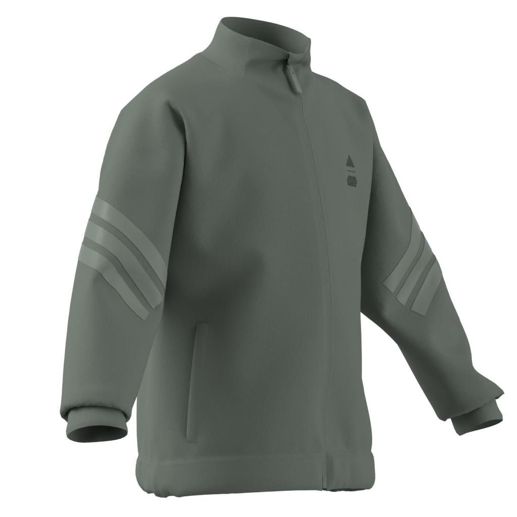 Kids Unisex Star Wars Mandalorian Track Top, Green, A901_ONE, large image number 12