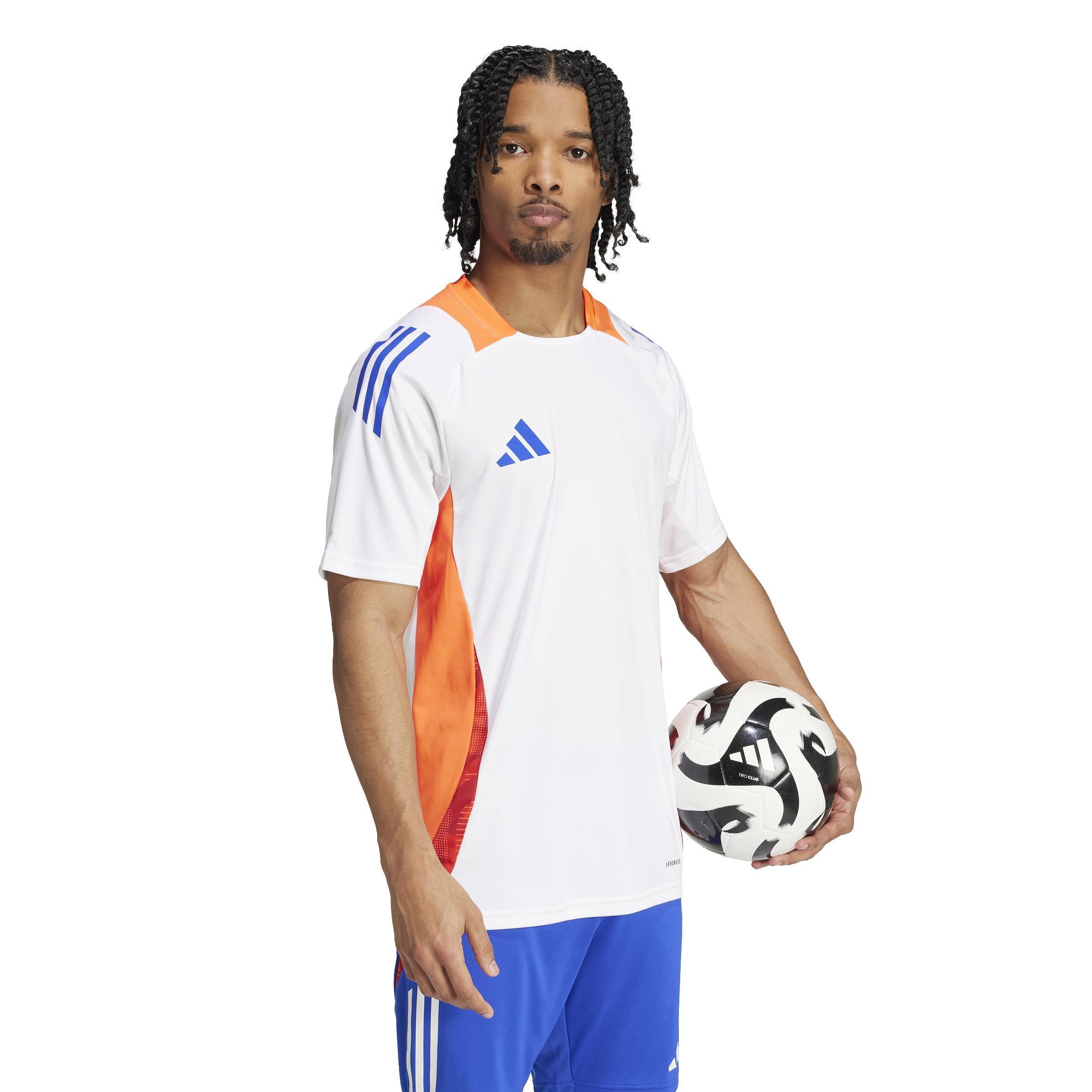 Tiro 24 Competition Training Jersey, White, A901_ONE, large image number 7