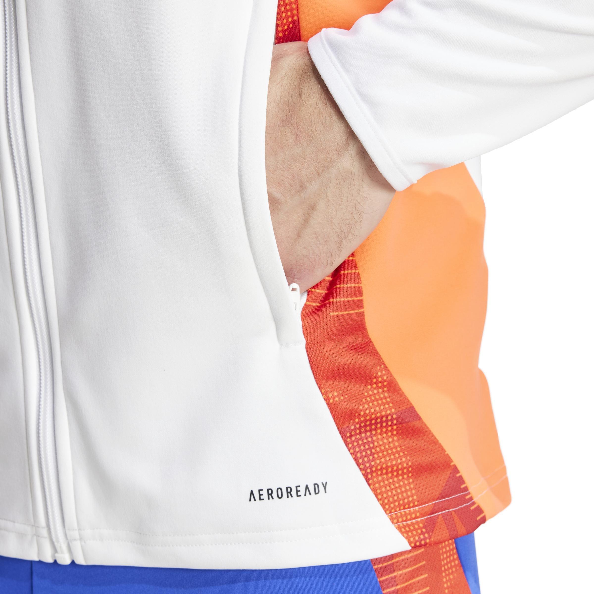 Tiro 24 Competition Training Track Top, White, A901_ONE, large image number 4