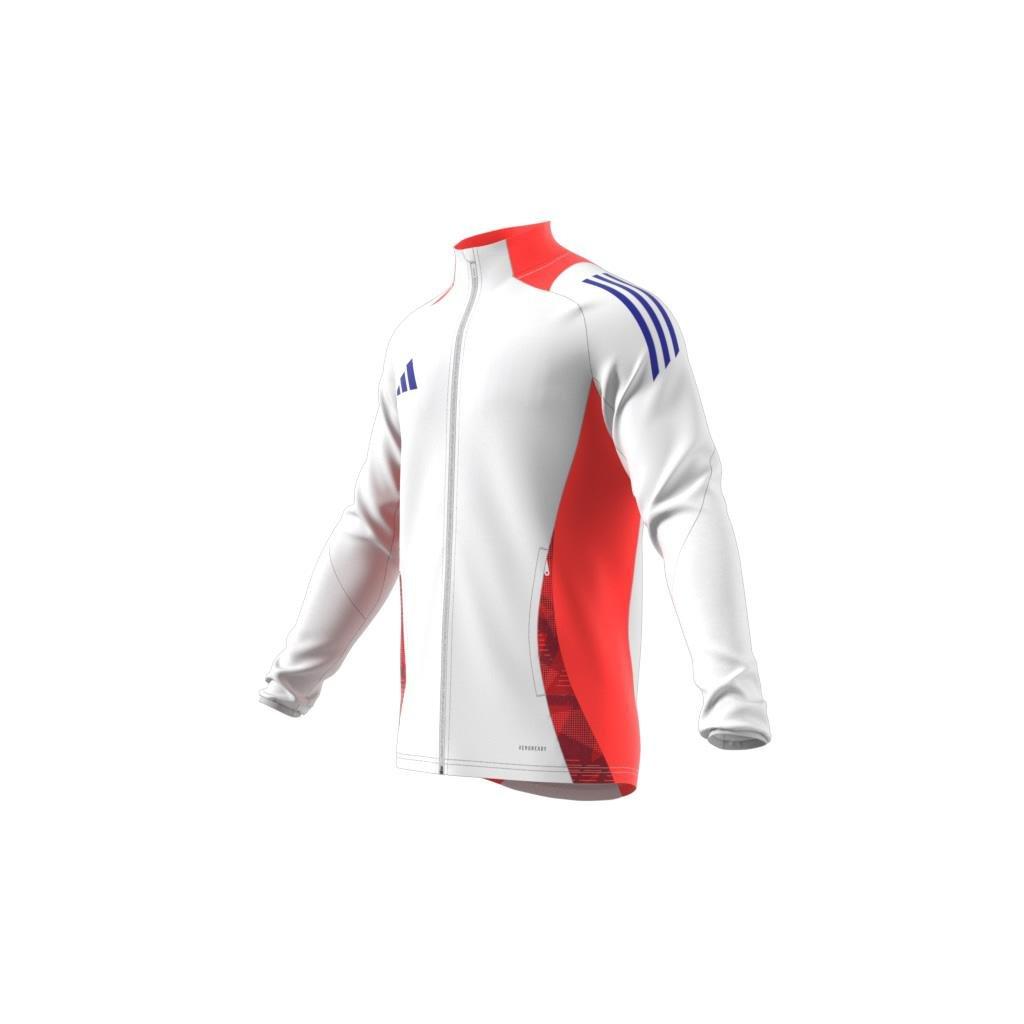 Tiro 24 Competition Training Track Top, White, , large image number 6