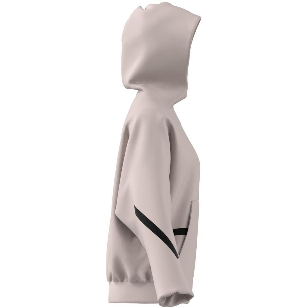 adidas Z.N.E. Hooded Sweatshirt, Pink, A901_ONE, large image number 7