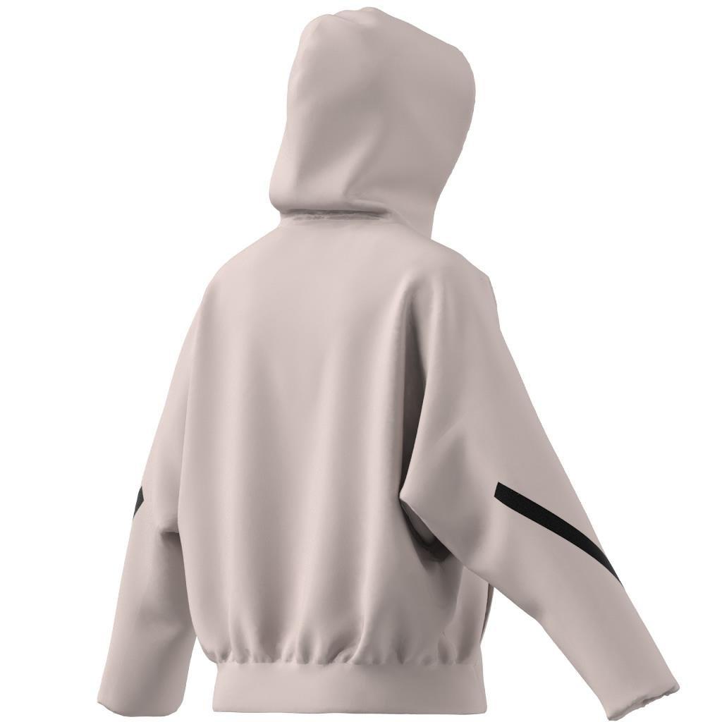 adidas Z.N.E. Hooded Sweatshirt, Pink, A901_ONE, large image number 11