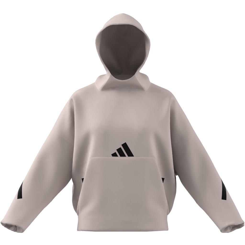 adidas Z.N.E. Hooded Sweatshirt, Pink, A901_ONE, large image number 12