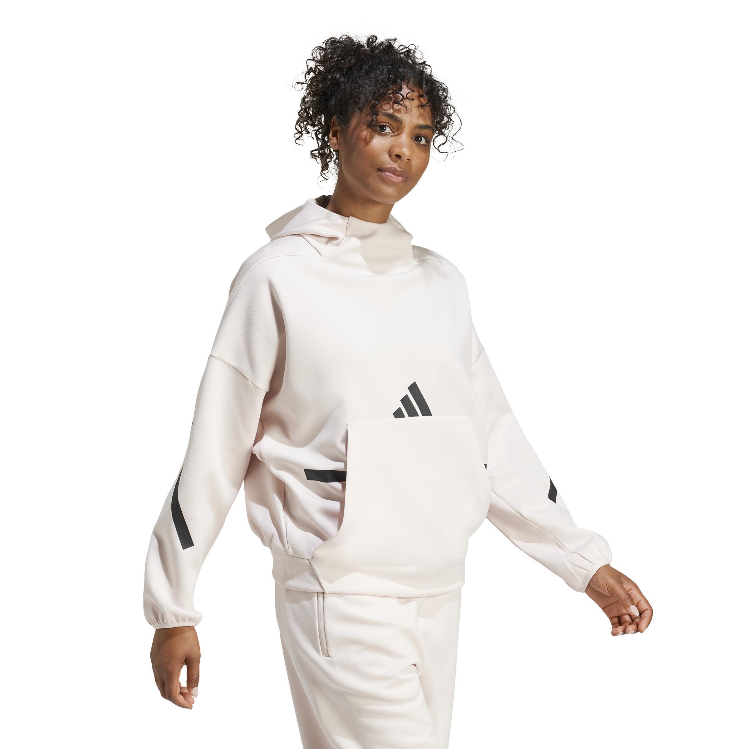 adidas Z.N.E. Hooded Sweatshirt, Pink, A901_ONE, large image number 14