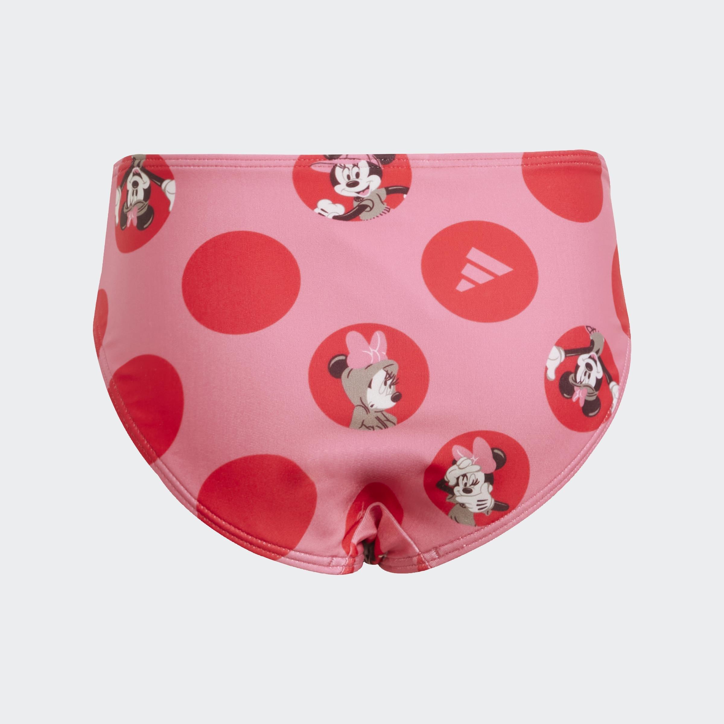 Kids Adidas X Disney Minnie Mouse Bikini, Pink, A901_ONE, large image number 4