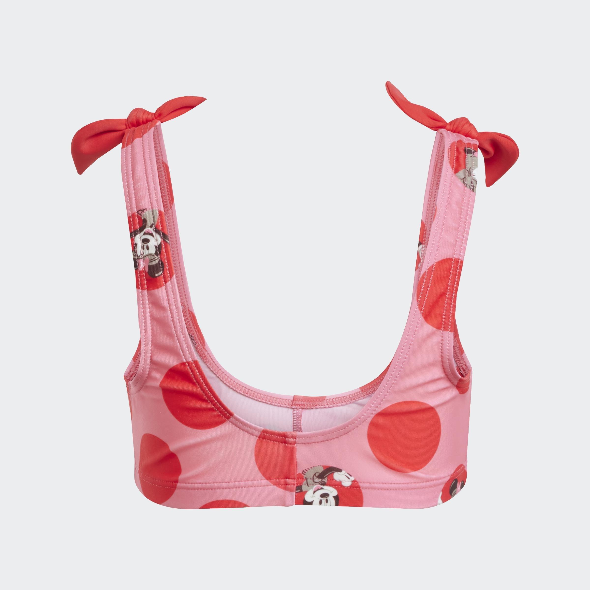 Kids Adidas X Disney Minnie Mouse Bikini, Pink, A901_ONE, large image number 5