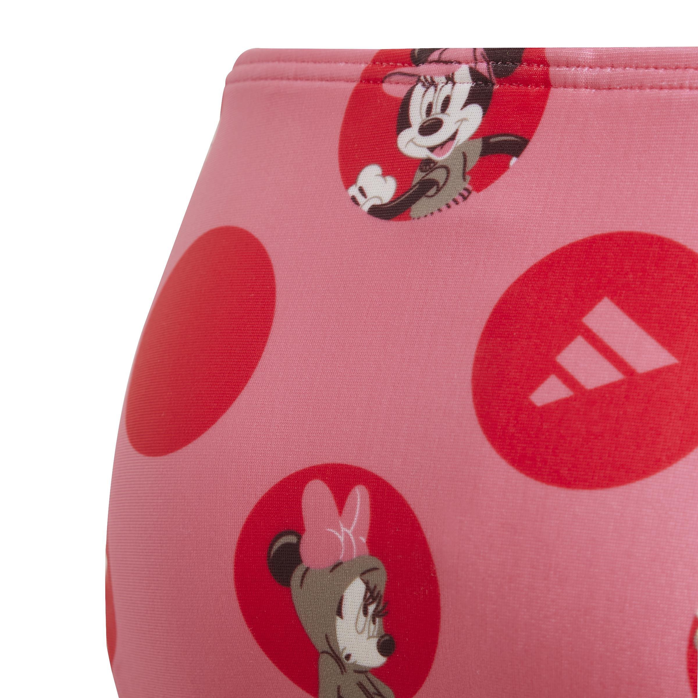Kids Adidas X Disney Minnie Mouse Bikini, Pink, A901_ONE, large image number 8