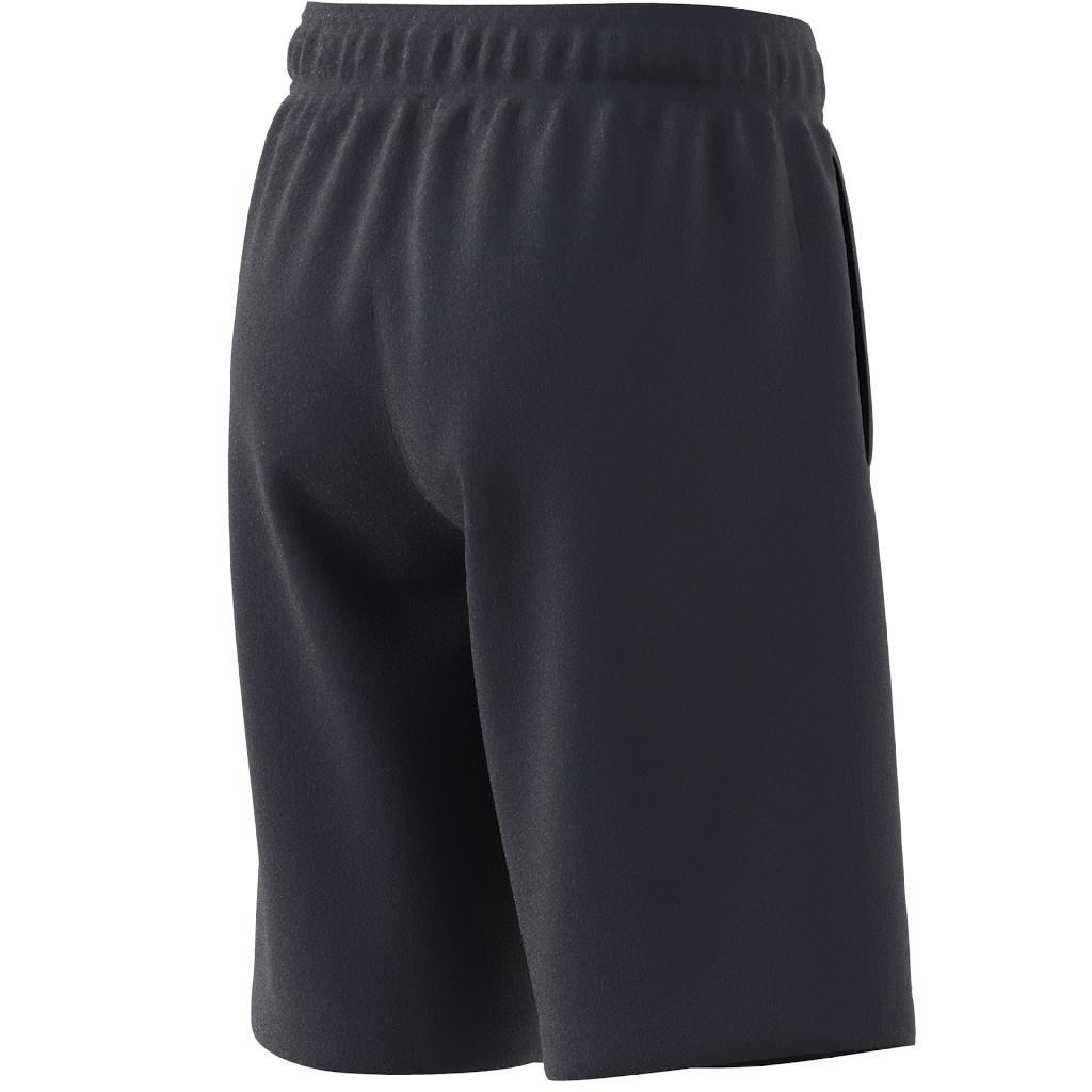 Unisex Kids Essentials Big Logo Cotton Shorts, Blue, A901_ONE, large image number 7