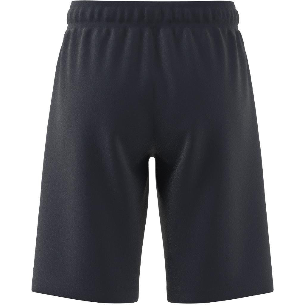 Unisex Kids Essentials Big Logo Cotton Shorts, Blue, A901_ONE, large image number 8