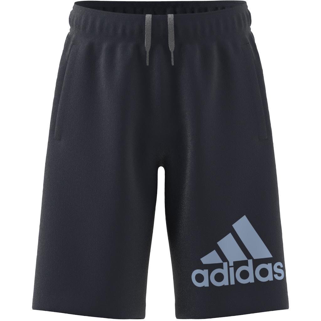 Unisex Kids Essentials Big Logo Cotton Shorts, Blue, , large image number 9