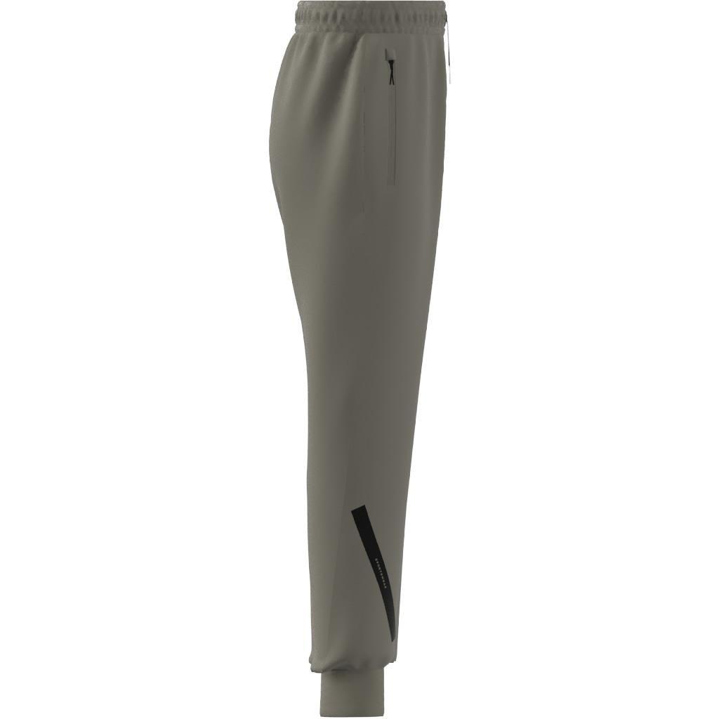 Unisex Kids adidas Z.N.E. Tapered-Leg Tracksuit Bottoms, Grey, , large image number 5