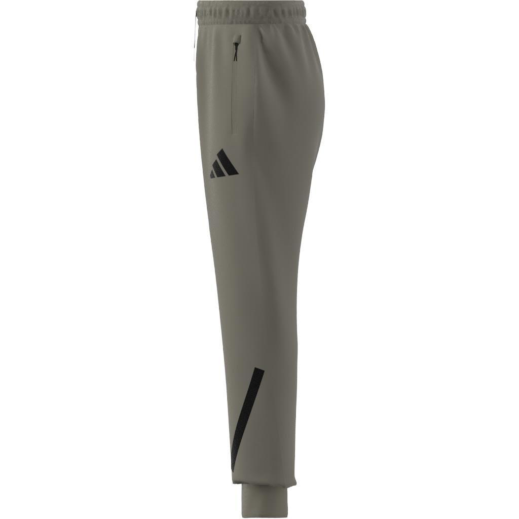 Unisex Kids adidas Z.N.E. Tapered-Leg Tracksuit Bottoms, Grey, , large image number 12