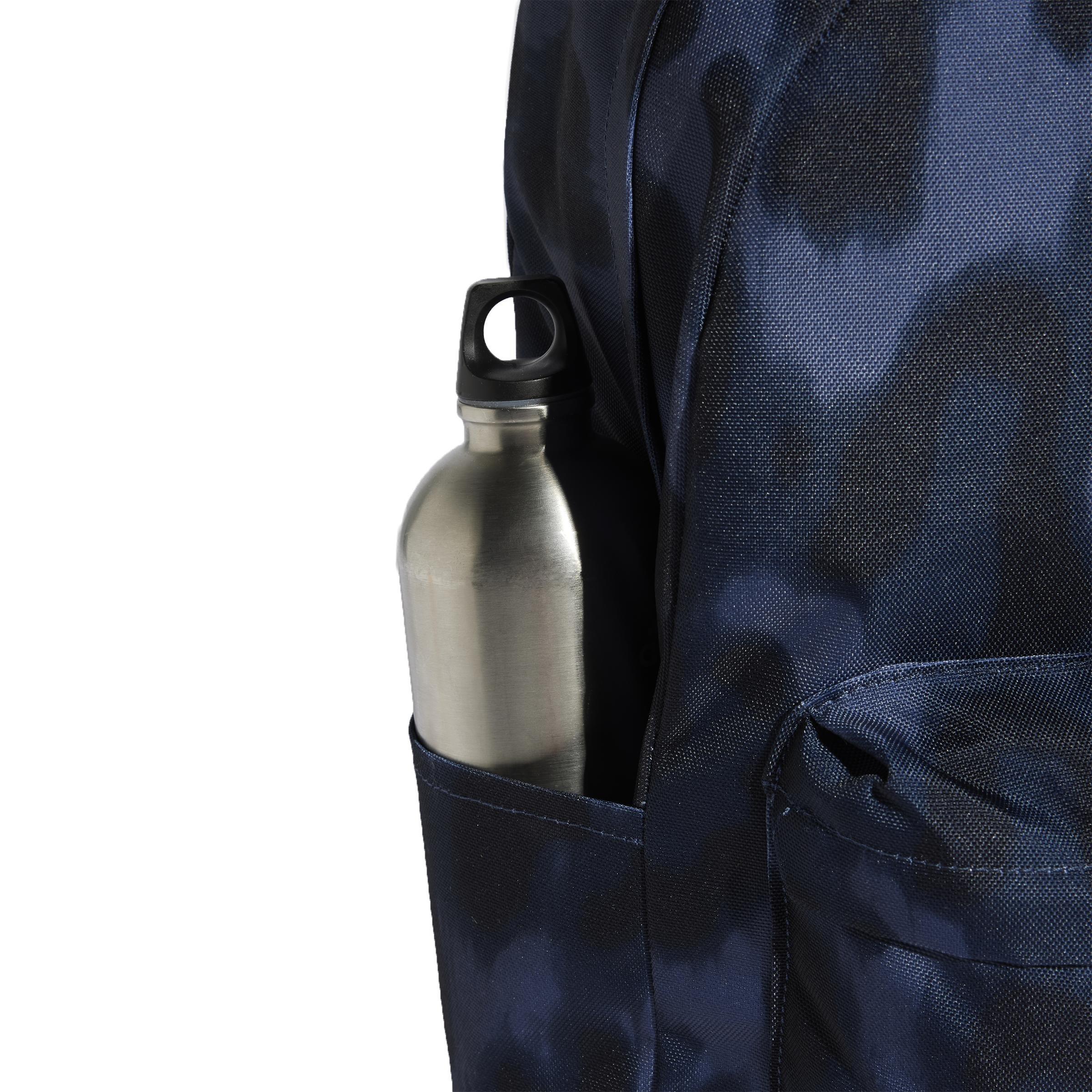 Animal-Print Classic Backpack, Blue, A901_ONE, large image number 9