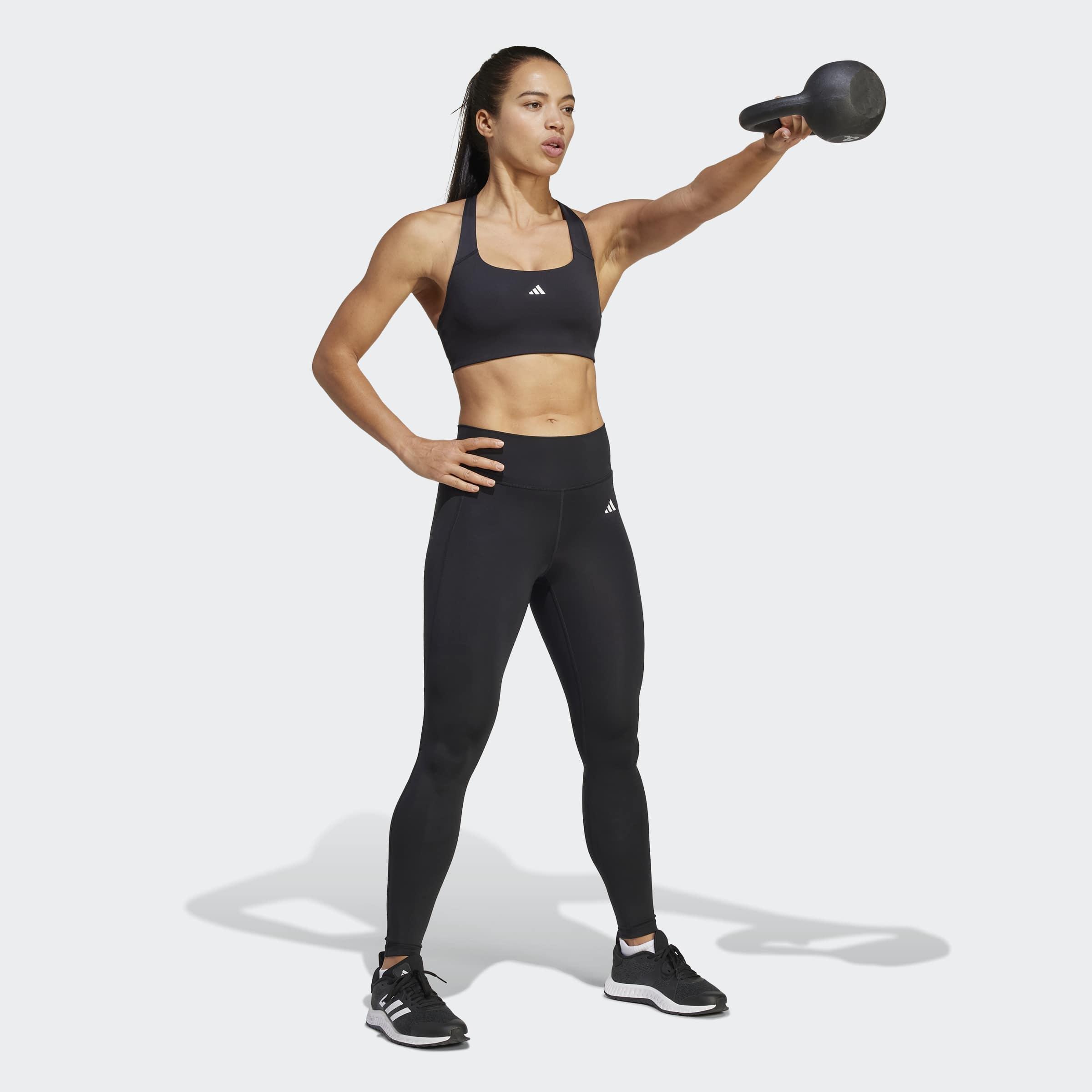 Powerimpact Bra For Training, Black, A901_ONE, large image number 6