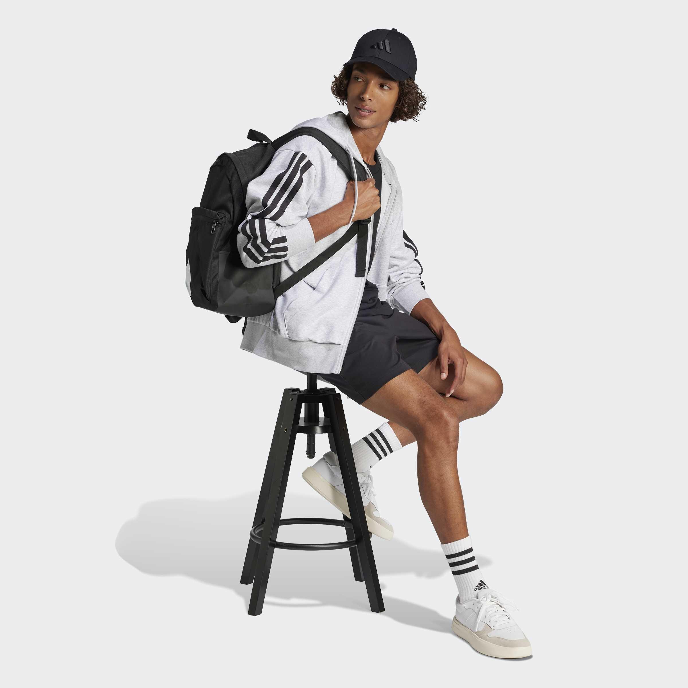 Unisex Classic Back-To-School Badge Of Sport Backpack, Black, A901_ONE, large image number 6