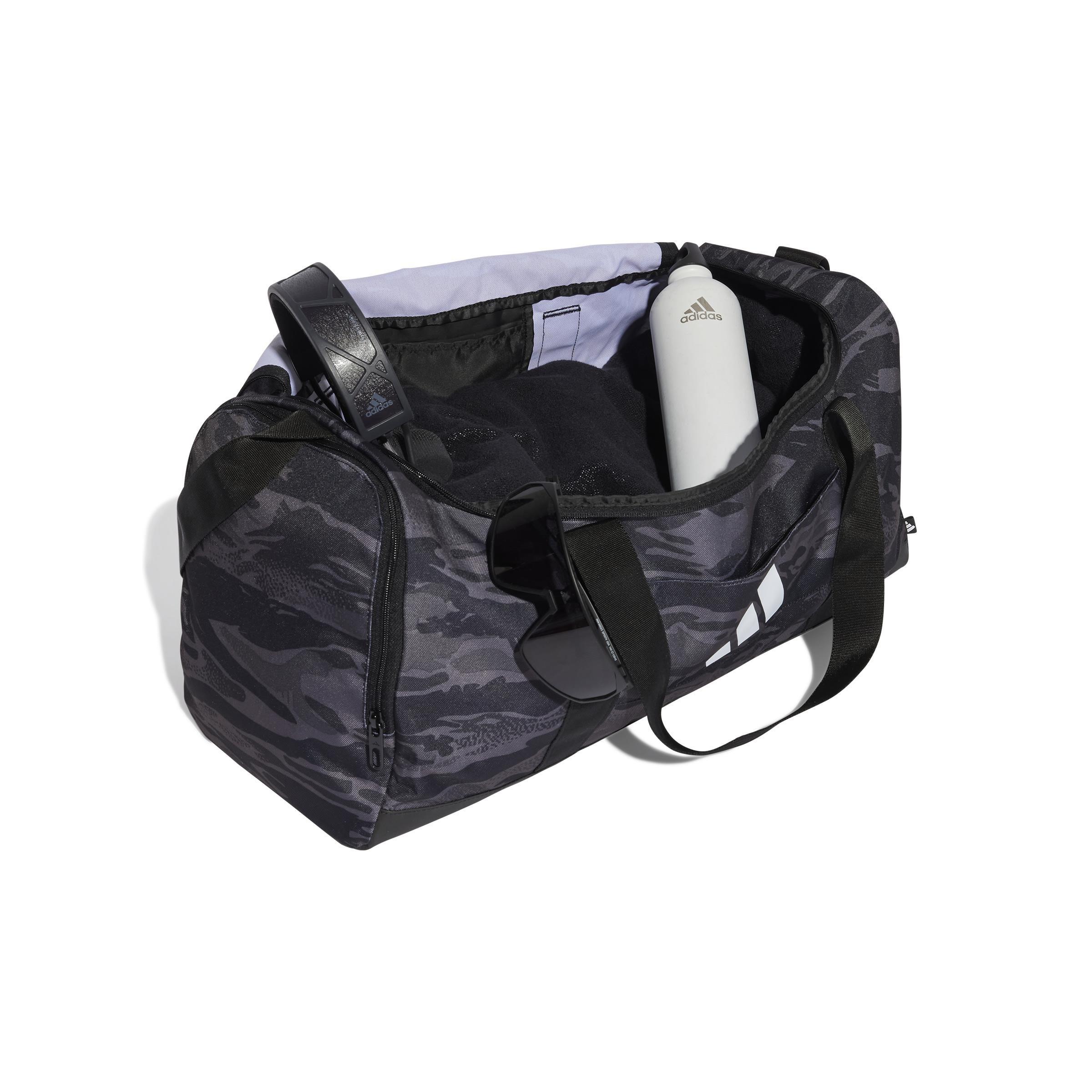 Unisex Linear Camo Duffel Medium, Grey, A901_ONE, large image number 0
