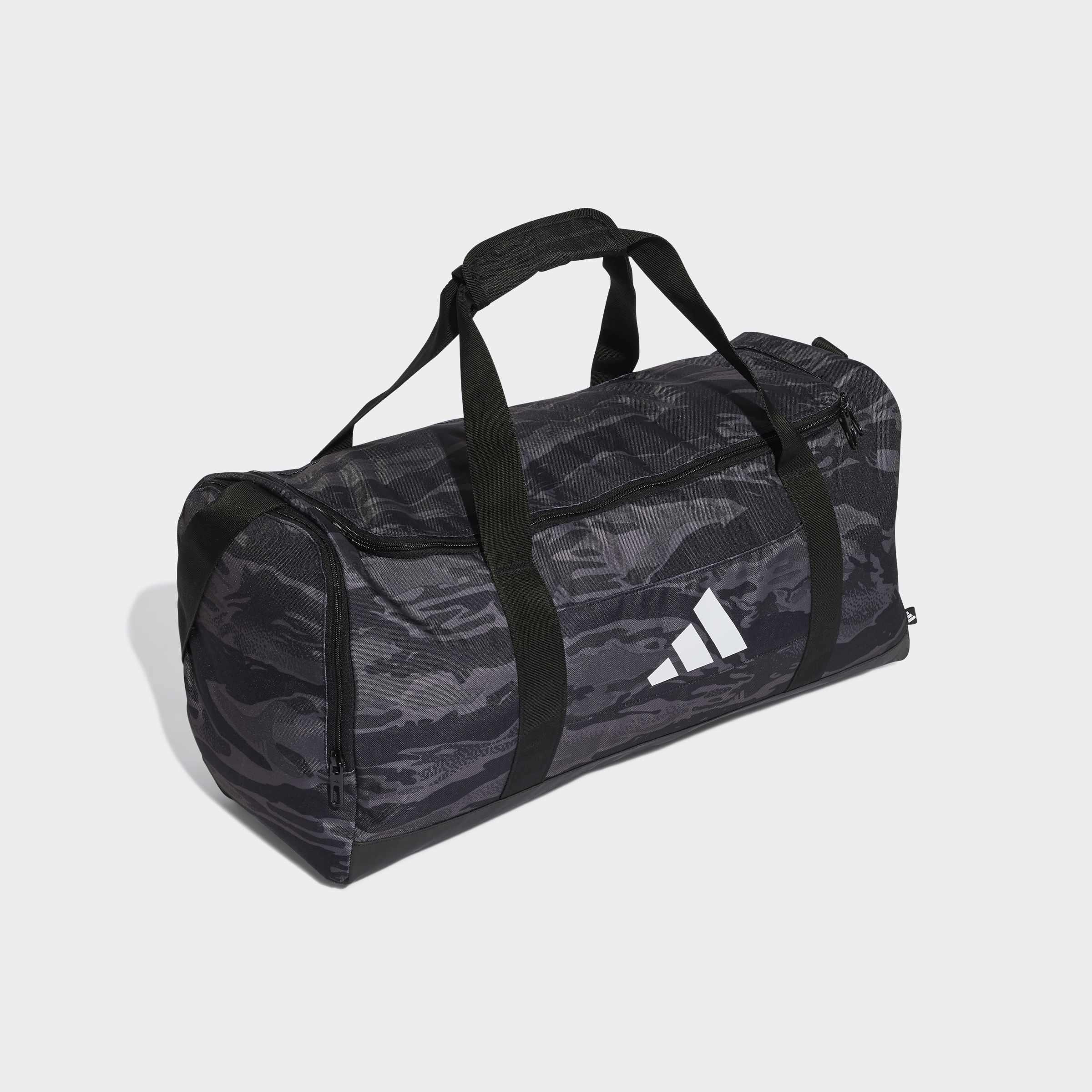 Unisex Linear Camo Duffel Medium, Grey, A901_ONE, large image number 5