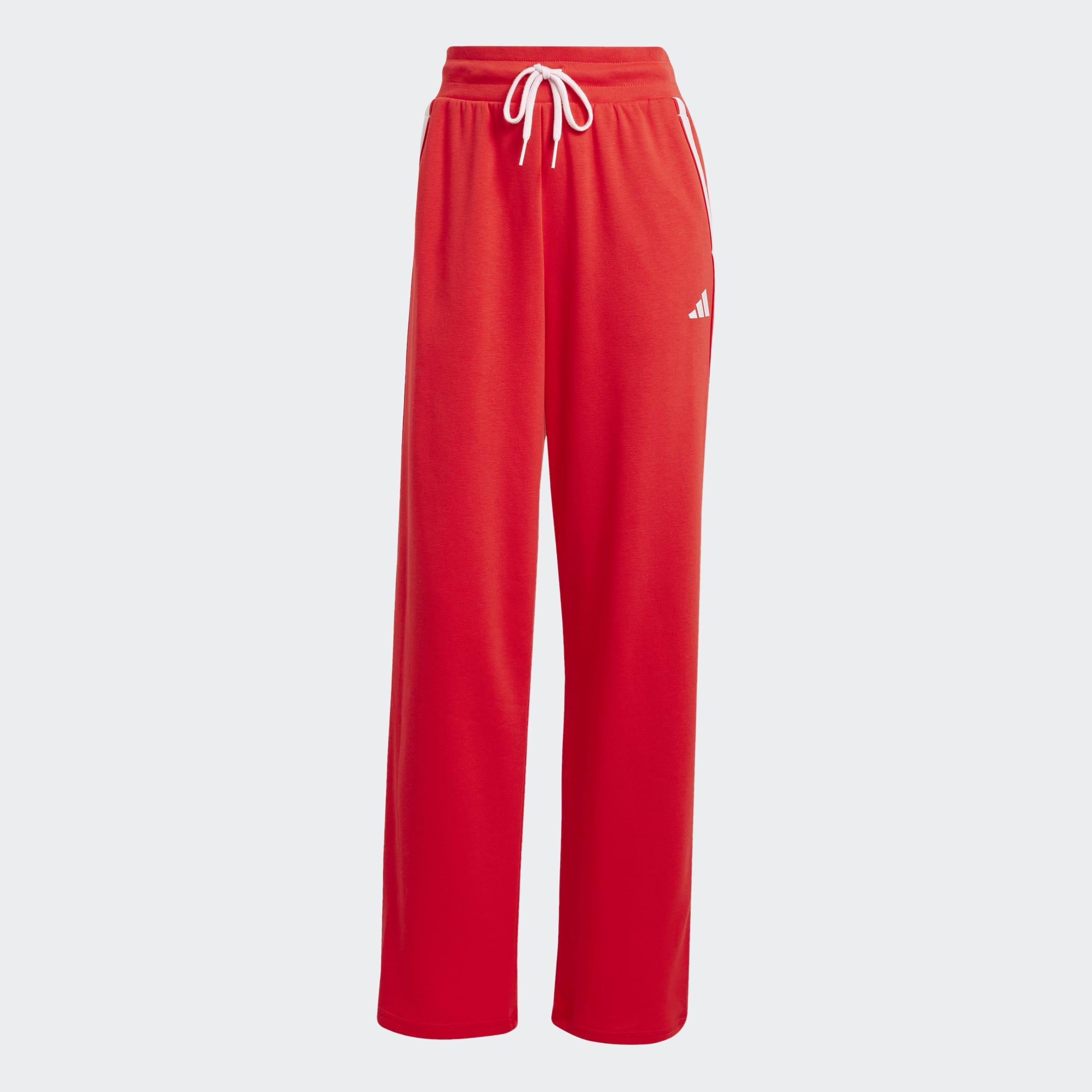 Essentials Color Pop French Terry Joggers, Red