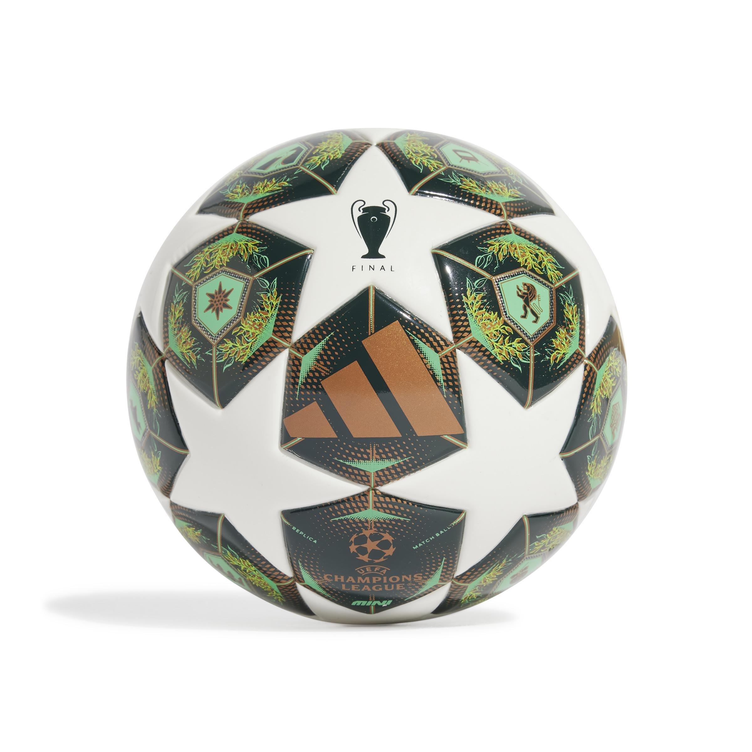 Unisex UCL 24/25 Knockout Stages Mini Ball, White, A901_ONE, large image number 2