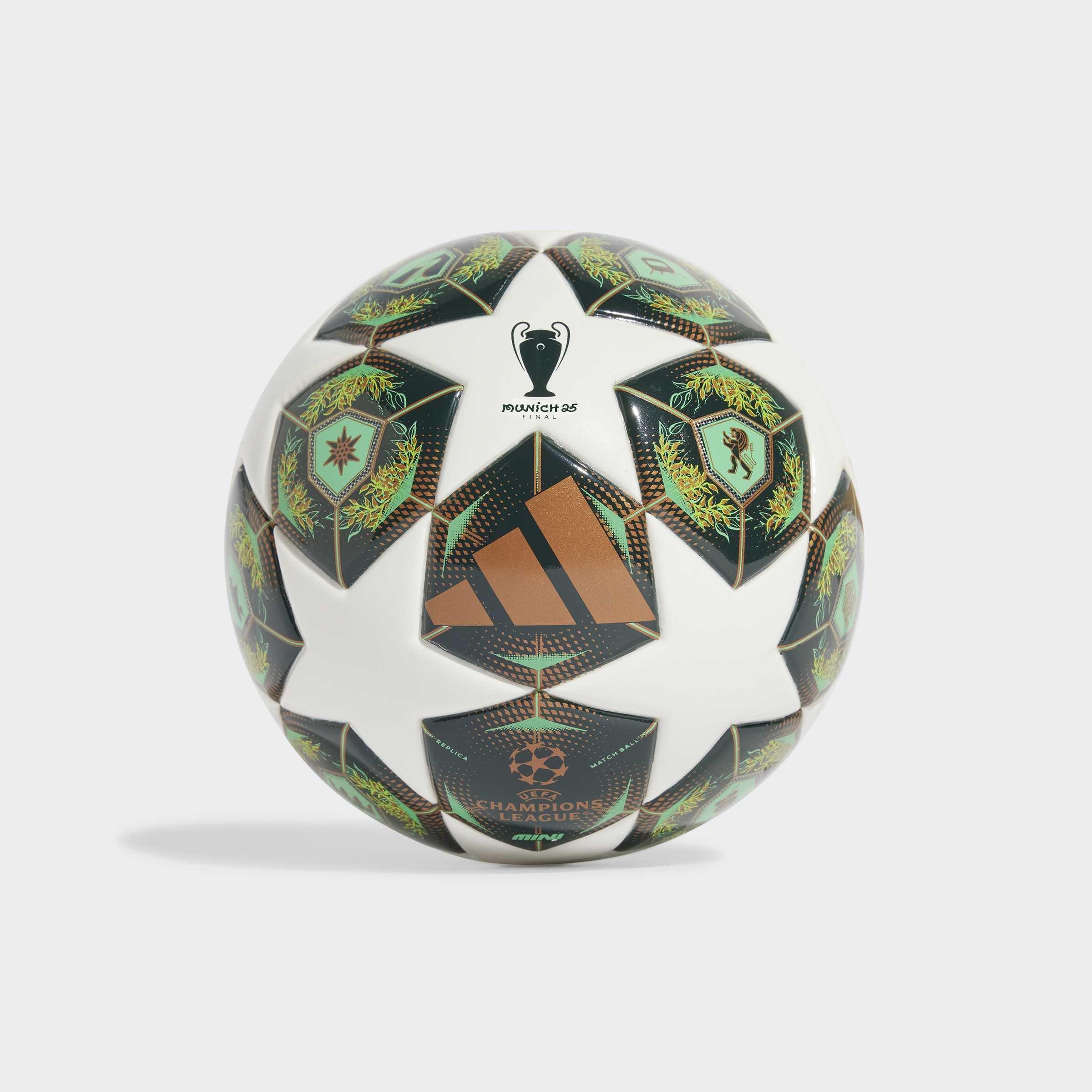 UCL 24/25 Knockout Stages Mini Ball, White, A901_ONE, large image number 3