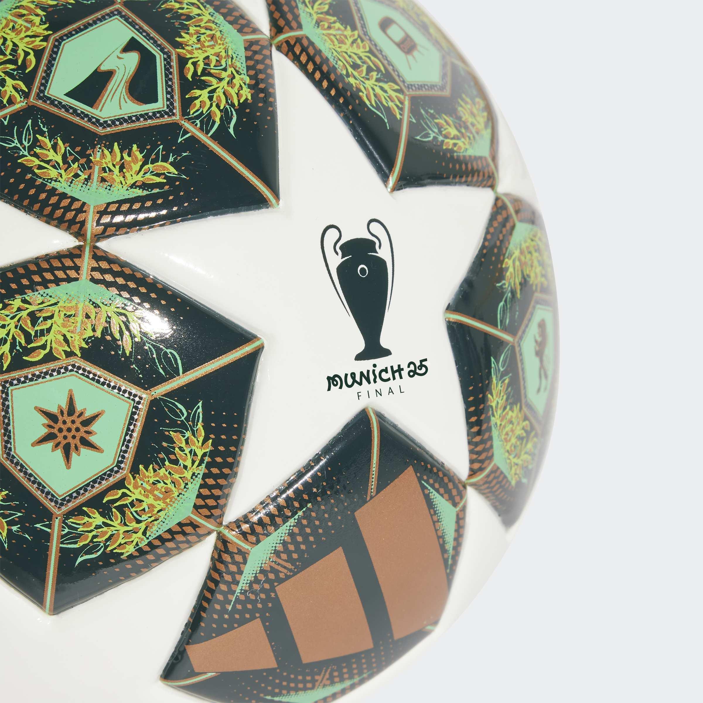 Unisex UCL 24/25 Knockout Stages Mini Ball, White, A901_ONE, large image number 6