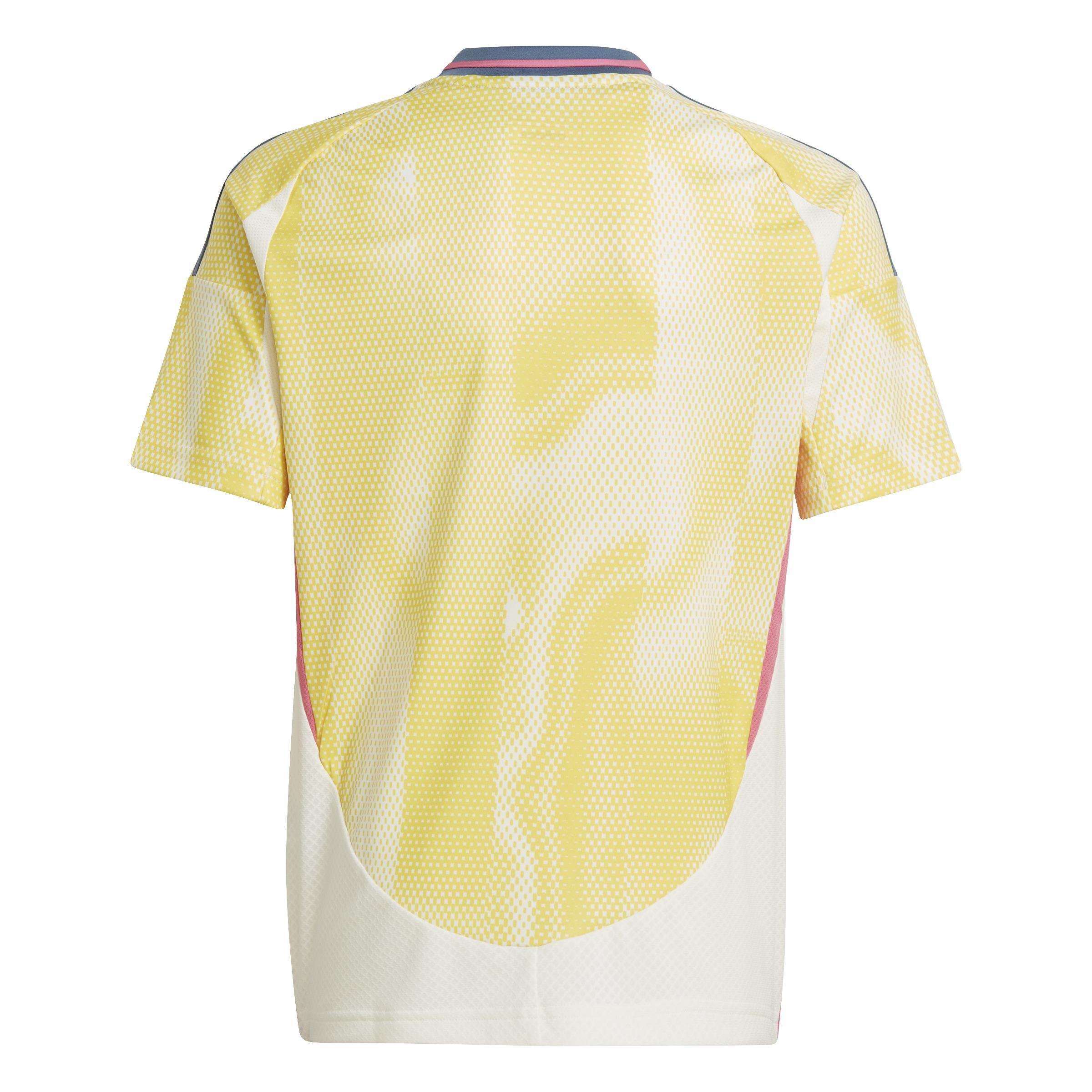 Unisex Kids Juventus 24/25 Away Jersey, Yellow, A901_ONE, large image number 4