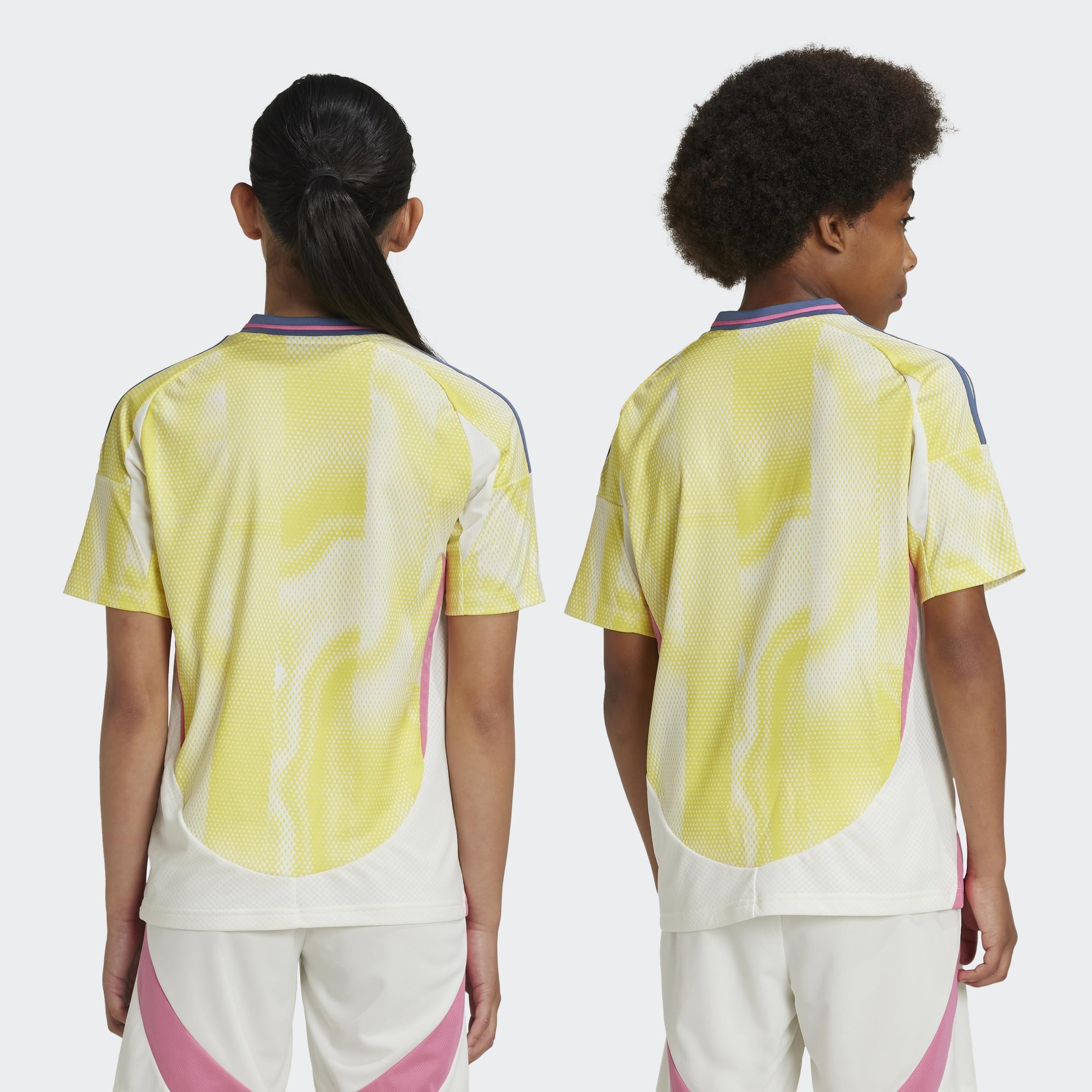 Unisex Kids Juventus 24/25 Away Jersey, Yellow, A901_ONE, large image number 5