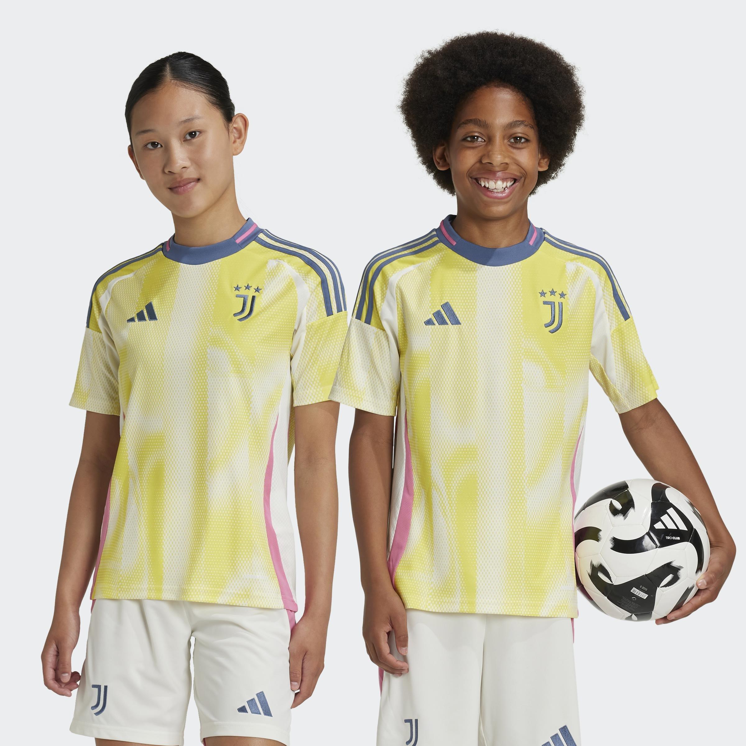 Unisex Kids Juventus 24/25 Away Jersey, Yellow, A901_ONE, large image number 14