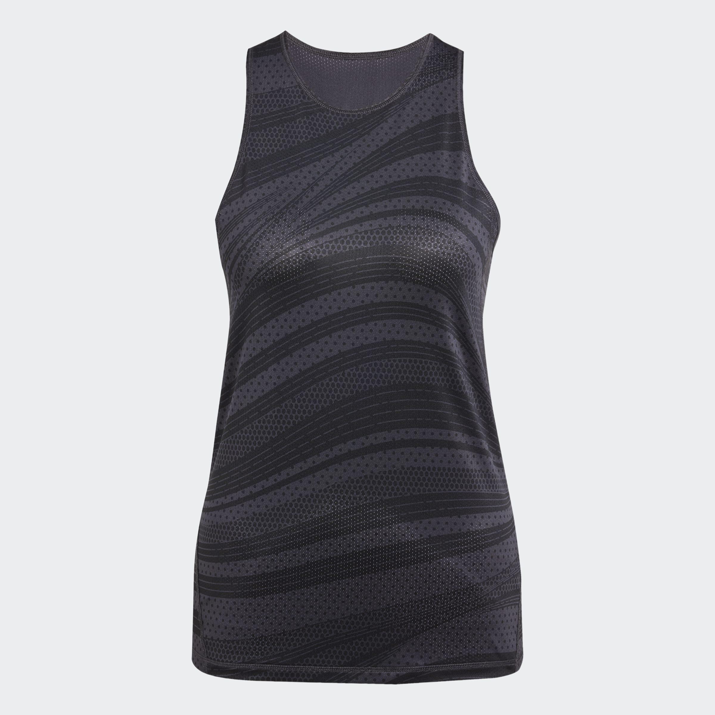 Club Tennis Climacool Graphic Tank Top, Grey, A901_ONE, large image number 1