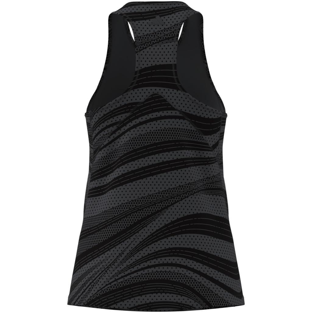 Club Tennis Climacool Graphic Tank Top, Grey, A901_ONE, large image number 8