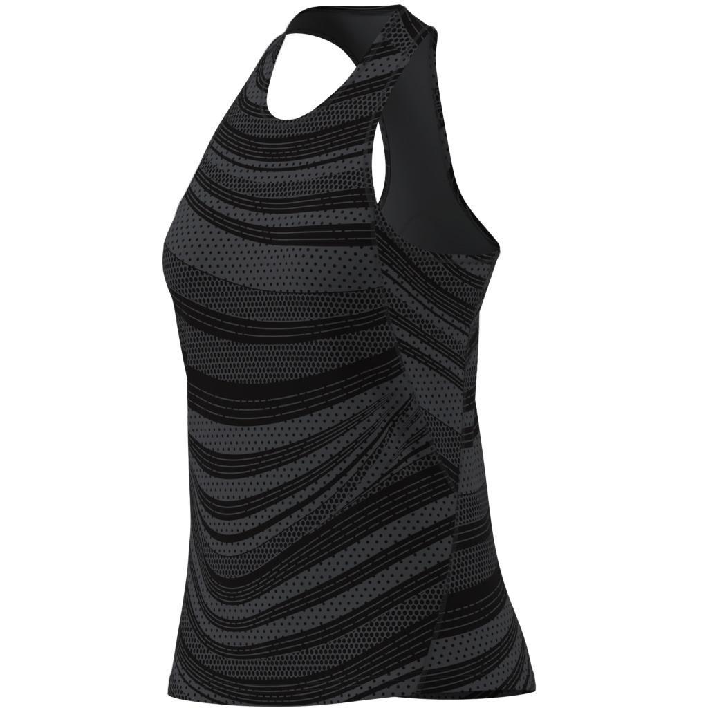 Club Tennis Climacool Graphic Tank Top, Grey, A901_ONE, large image number 9