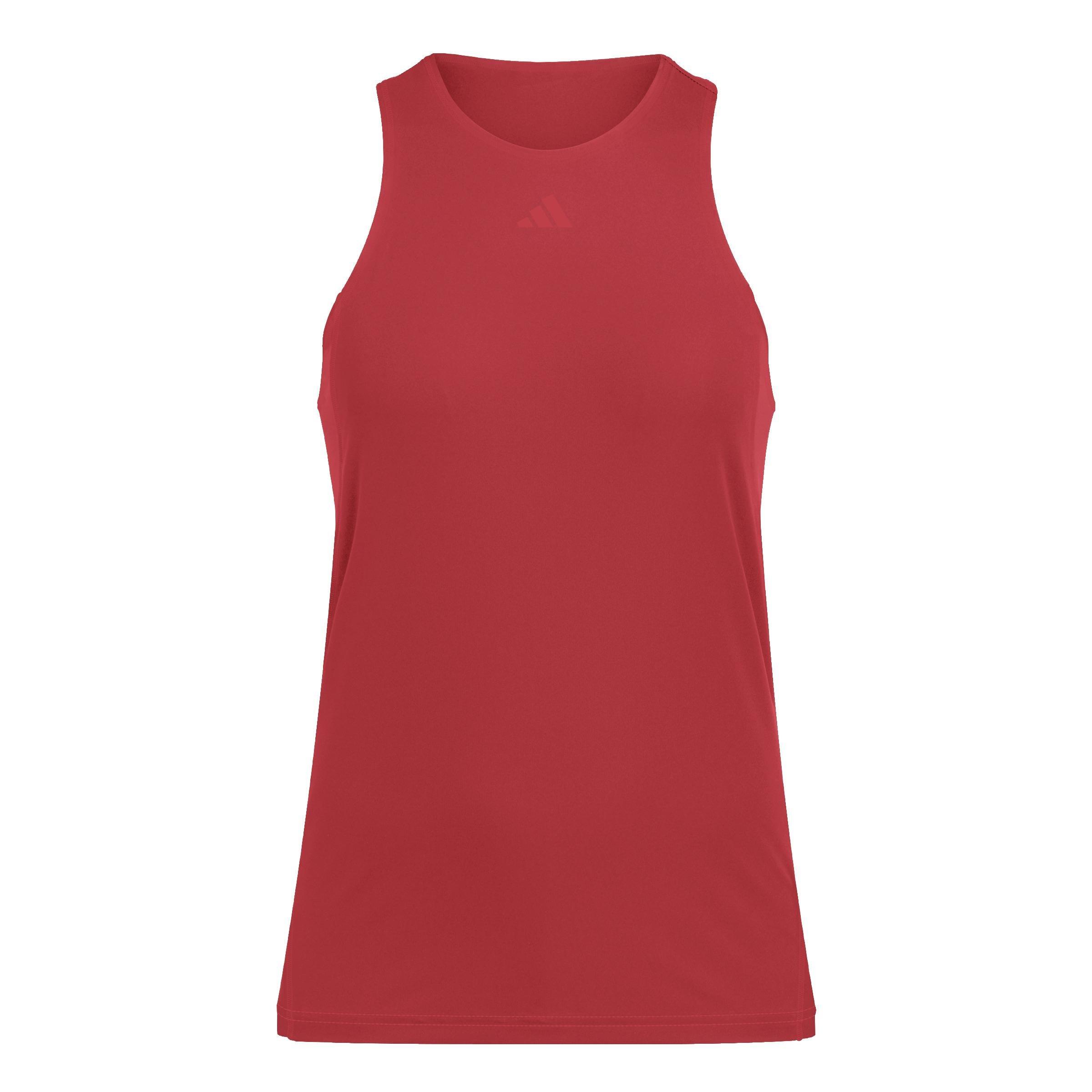 Club Tennis Climacool Tank Top, Red, A901_ONE, large image number 0