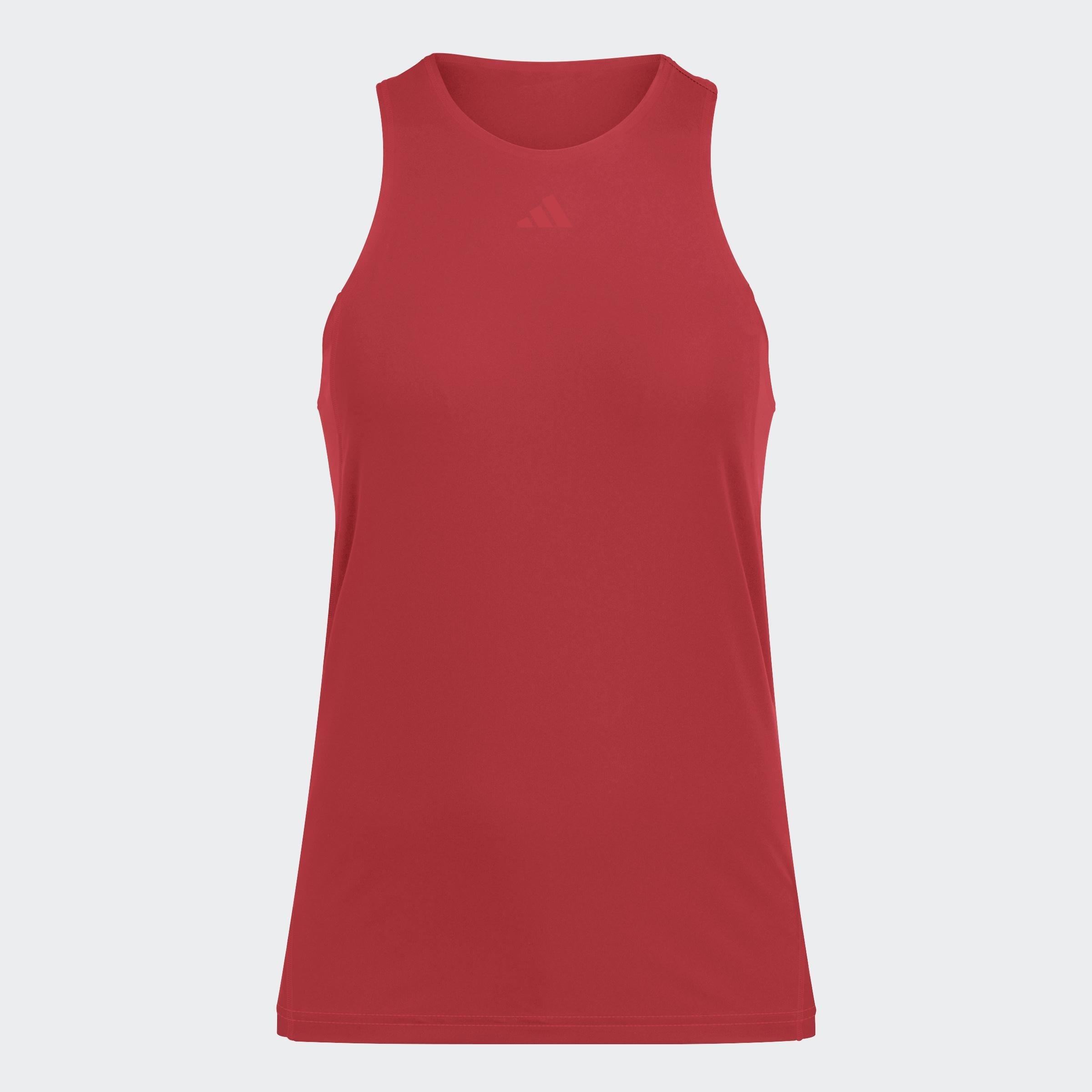 Club Tennis Climacool Tank Top, Red, A901_ONE, large image number 3