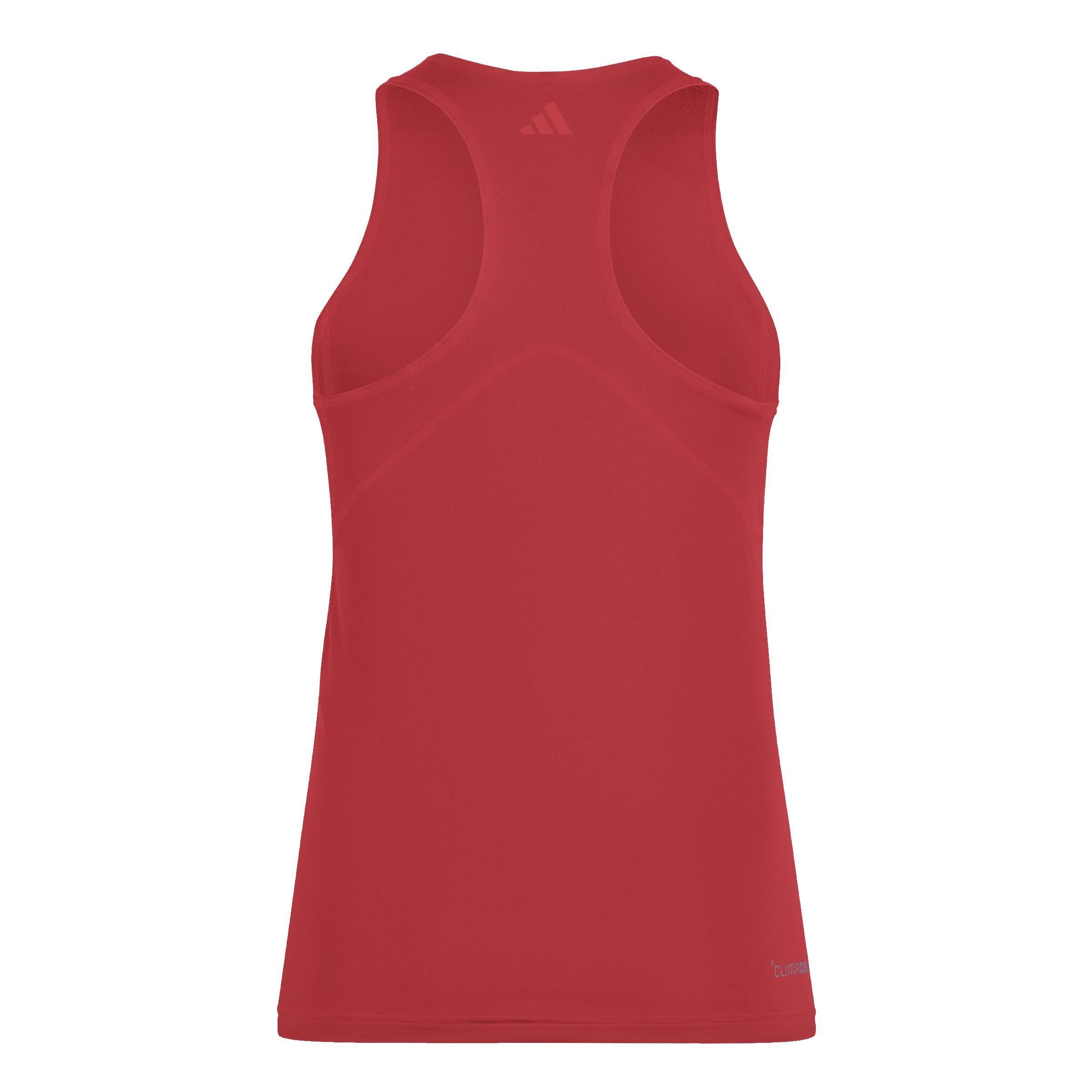 Club Tennis Climacool Tank Top, Red, A901_ONE, large image number 5