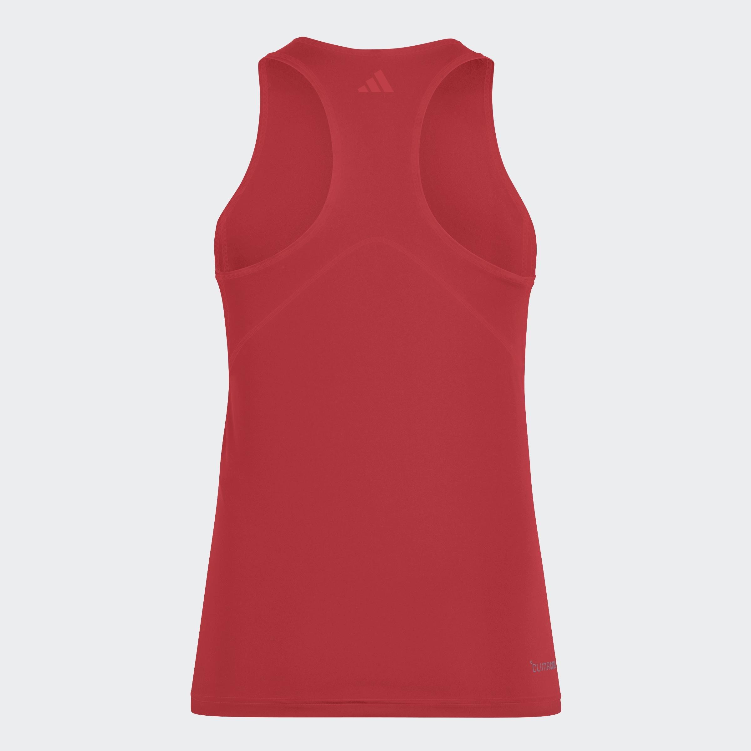 Club Tennis Climacool Tank Top, Red, A901_ONE, large image number 7