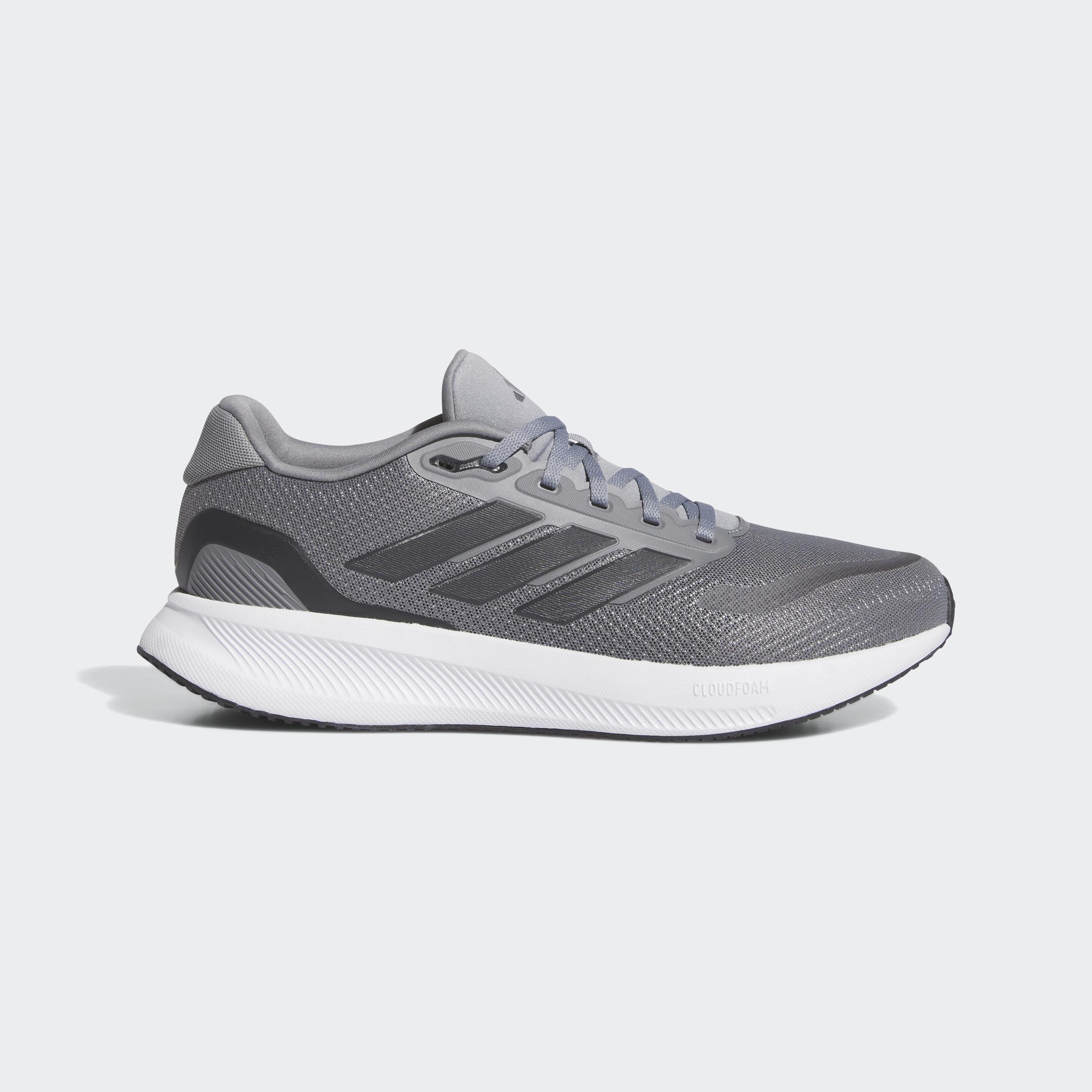 Runfalcon 5 Wide Running Shoes, Grey, A901_ONE, large image number 0