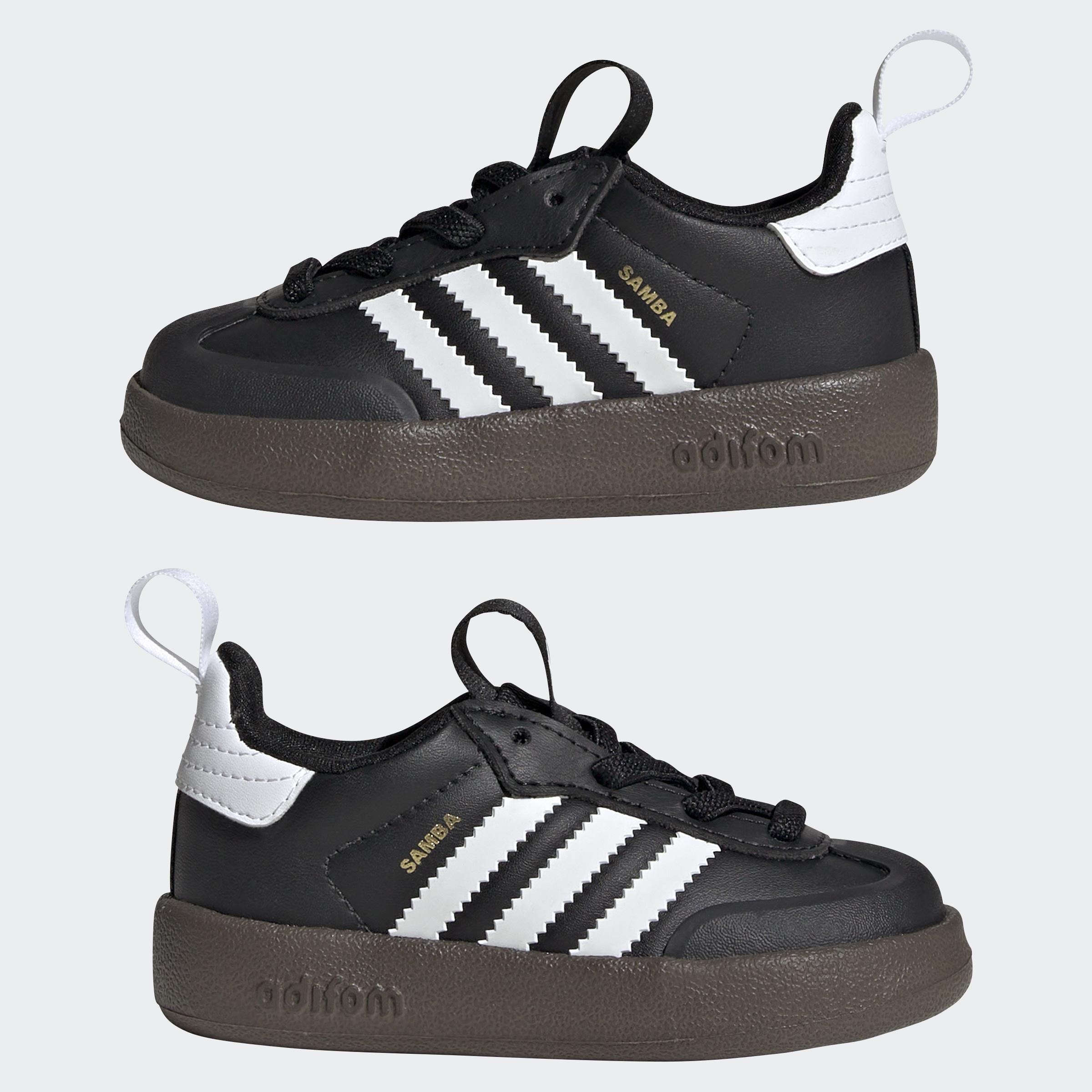 Kids Unisex Adifom Samba 360 Shoes, Black, A901_ONE, large image number 8