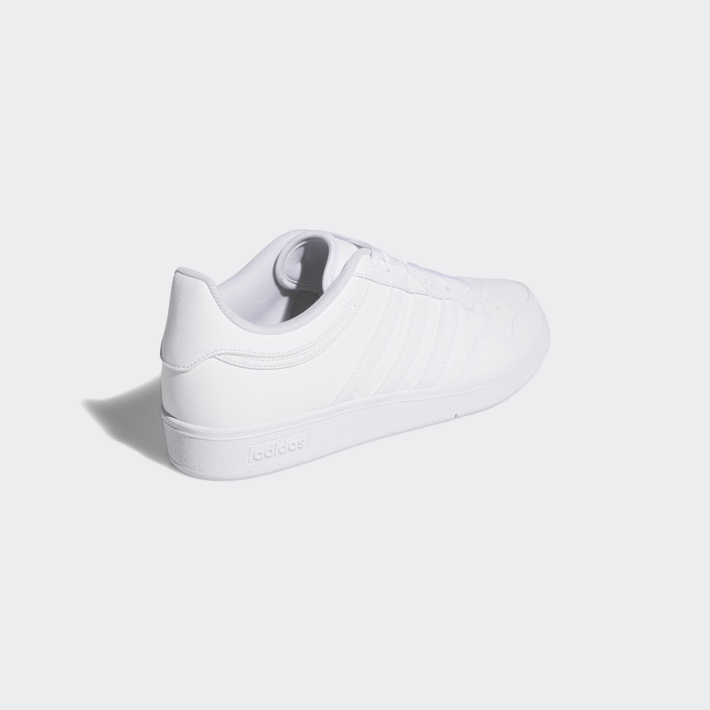 Unisex Hoops 4.0 Shoes, White, A901_ONE, large image number 4