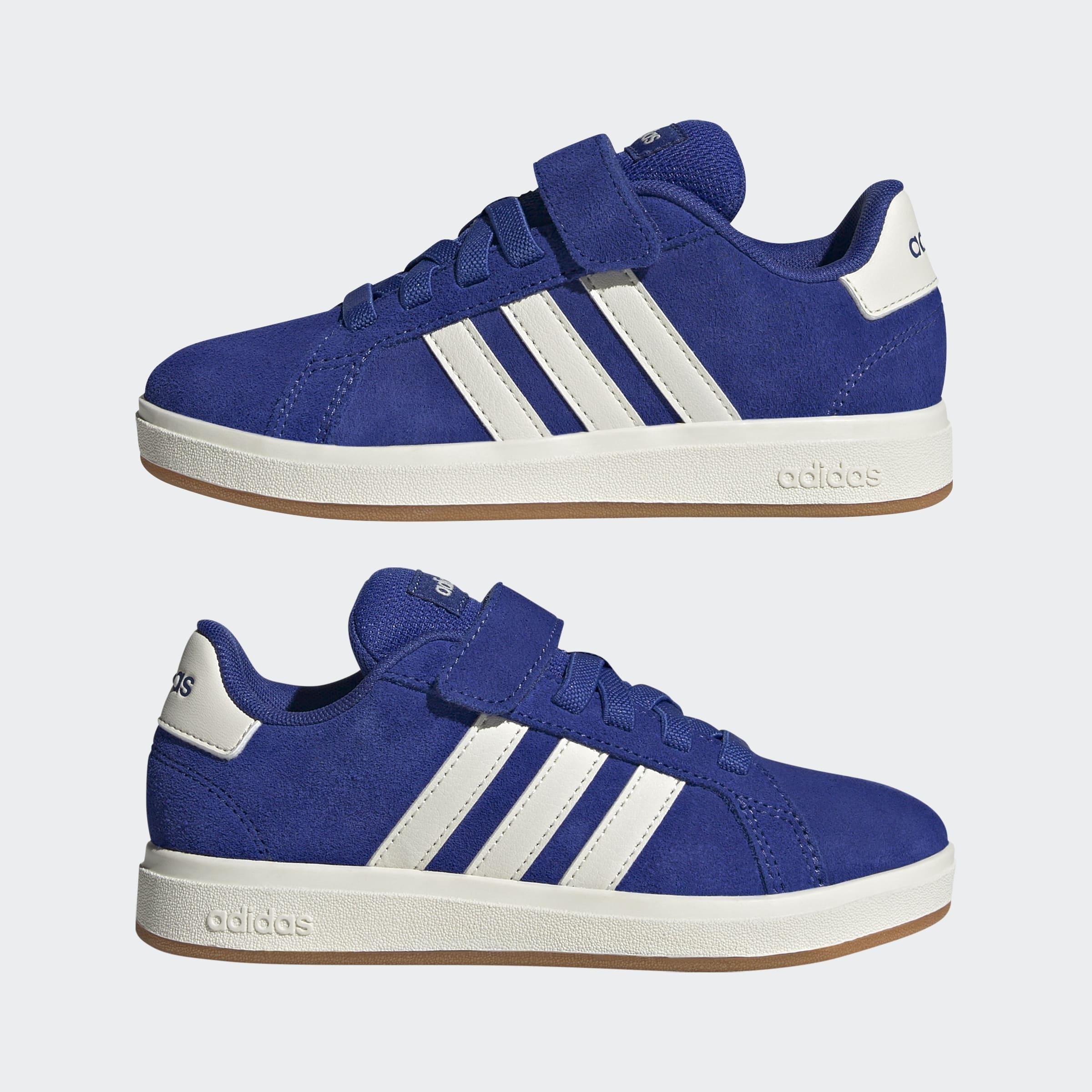 Kids Unisex Grand Court 00s Shoes, Blue, A901_ONE, large image number 6