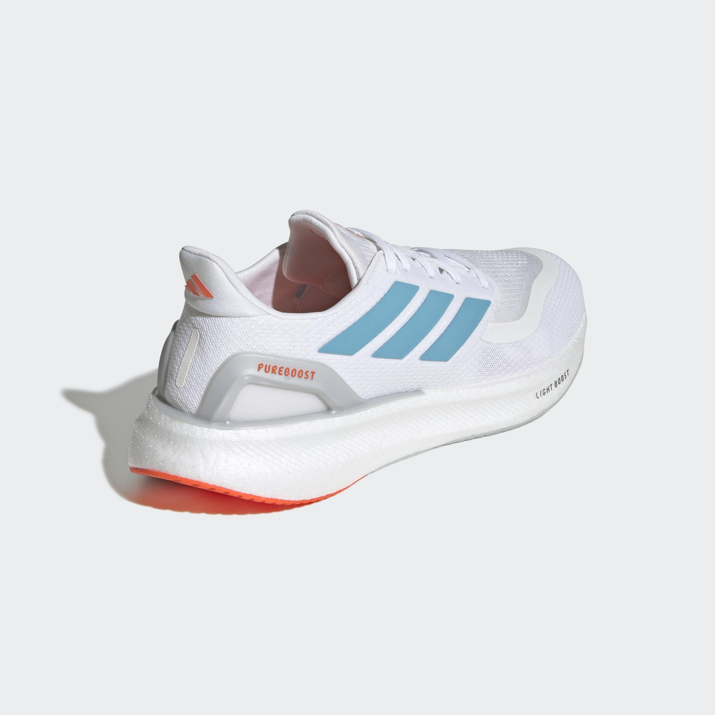 Pureboost 5 Running Shoes, White, A901_ONE, large image number 7