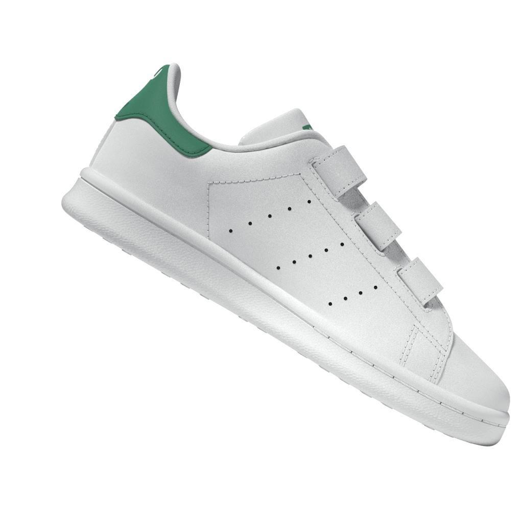 Kids Unisex Adidas Disney Stan Smith Comfort Closure Shoes, White, A901_ONE, large image number 12