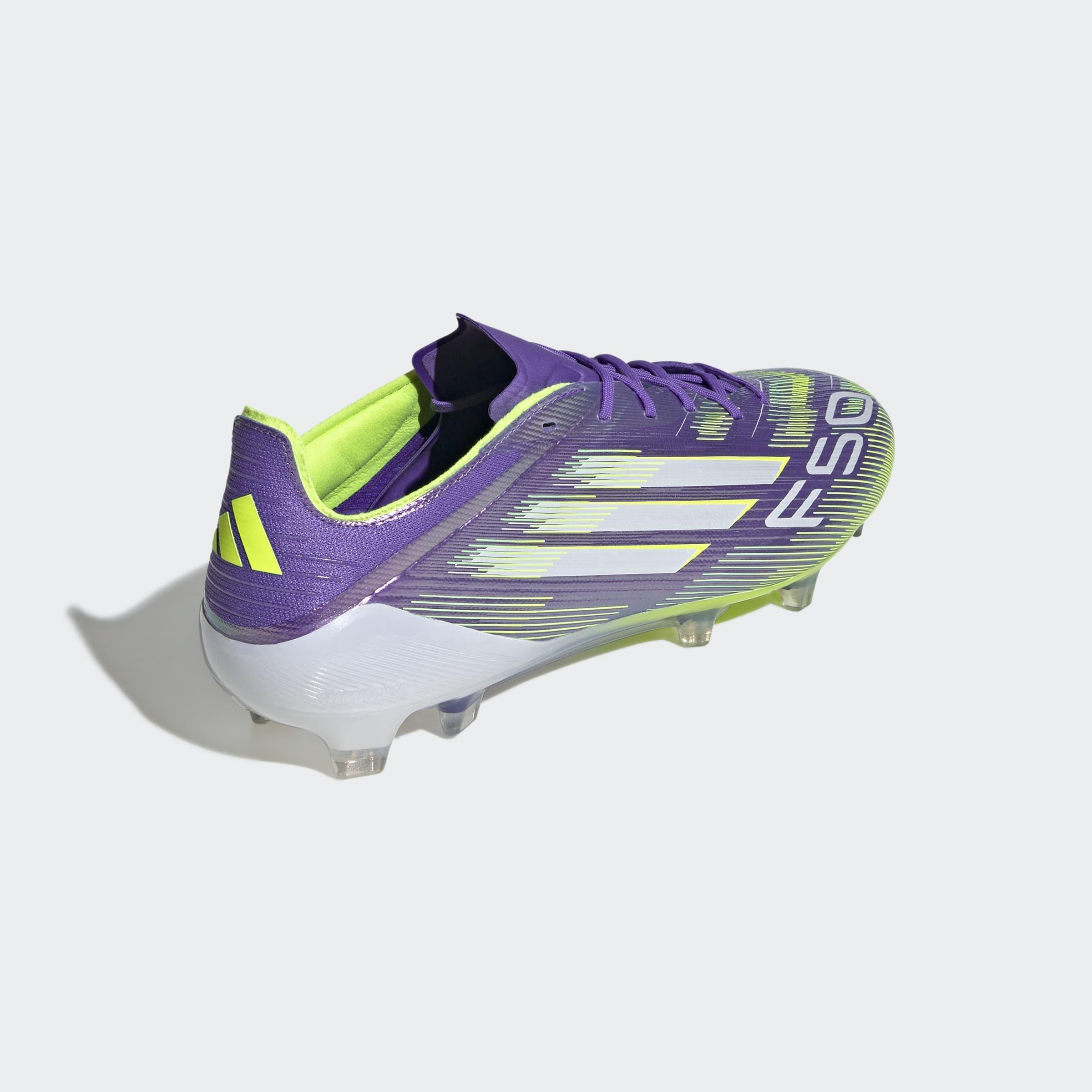 Unisex F50 Elite Firm Ground Boots, Purple, A901_ONE, large image number 3