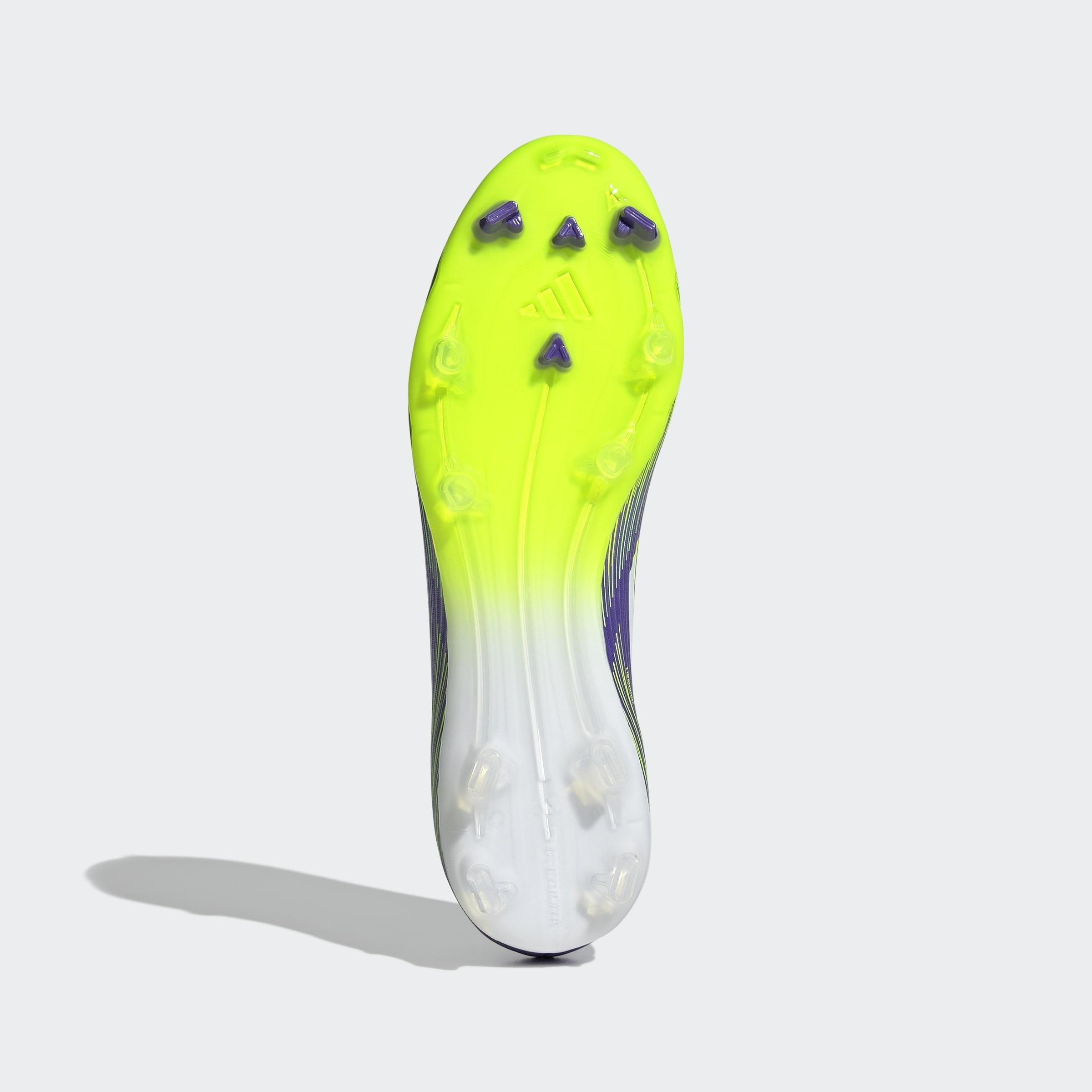 Unisex F50 League Laceless Firm/Multi-Ground Boots, Purple, A901_ONE, large image number 2