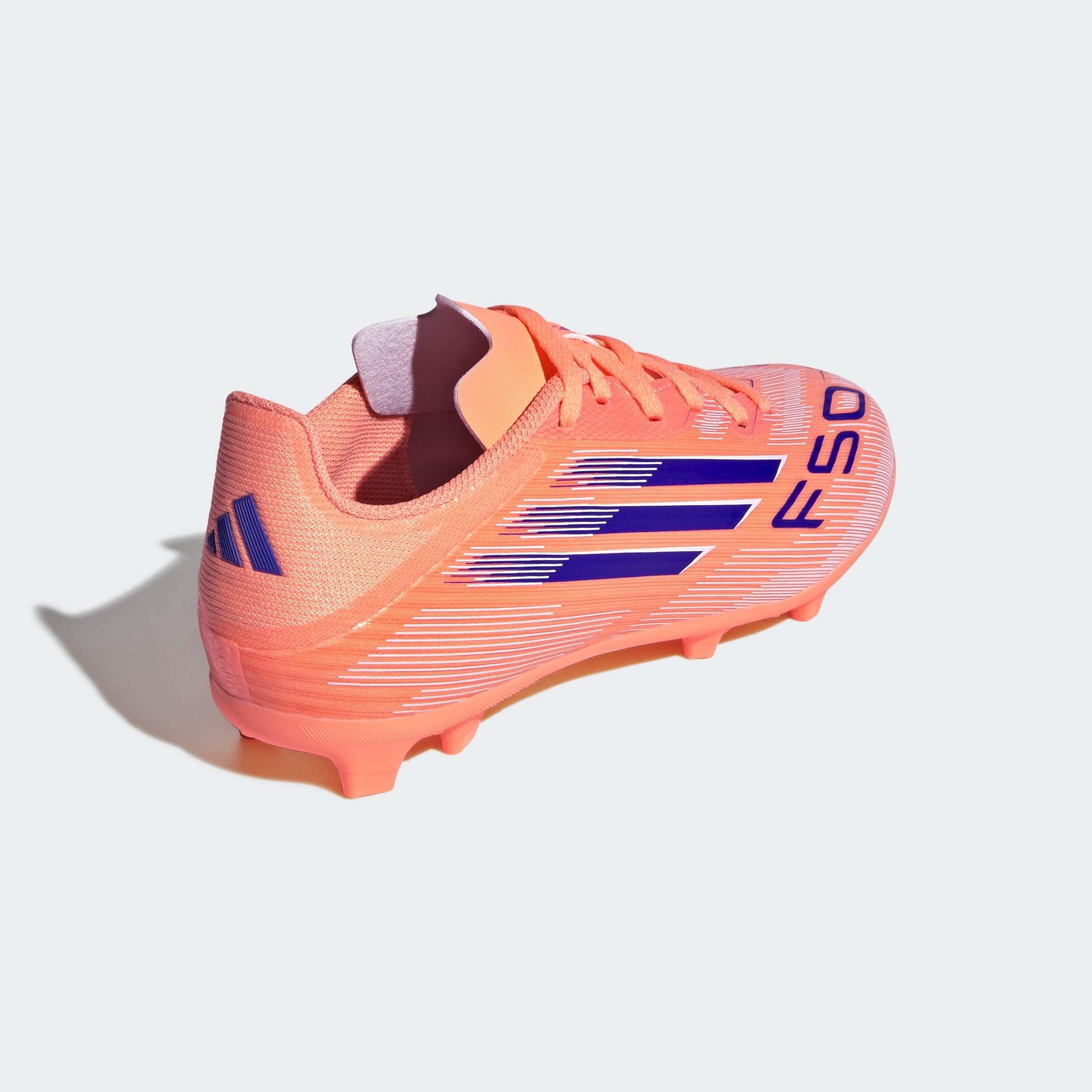 Kids Unisex F50 League Firm/Multi-Ground Boots, Orange, A901_ONE, large image number 3