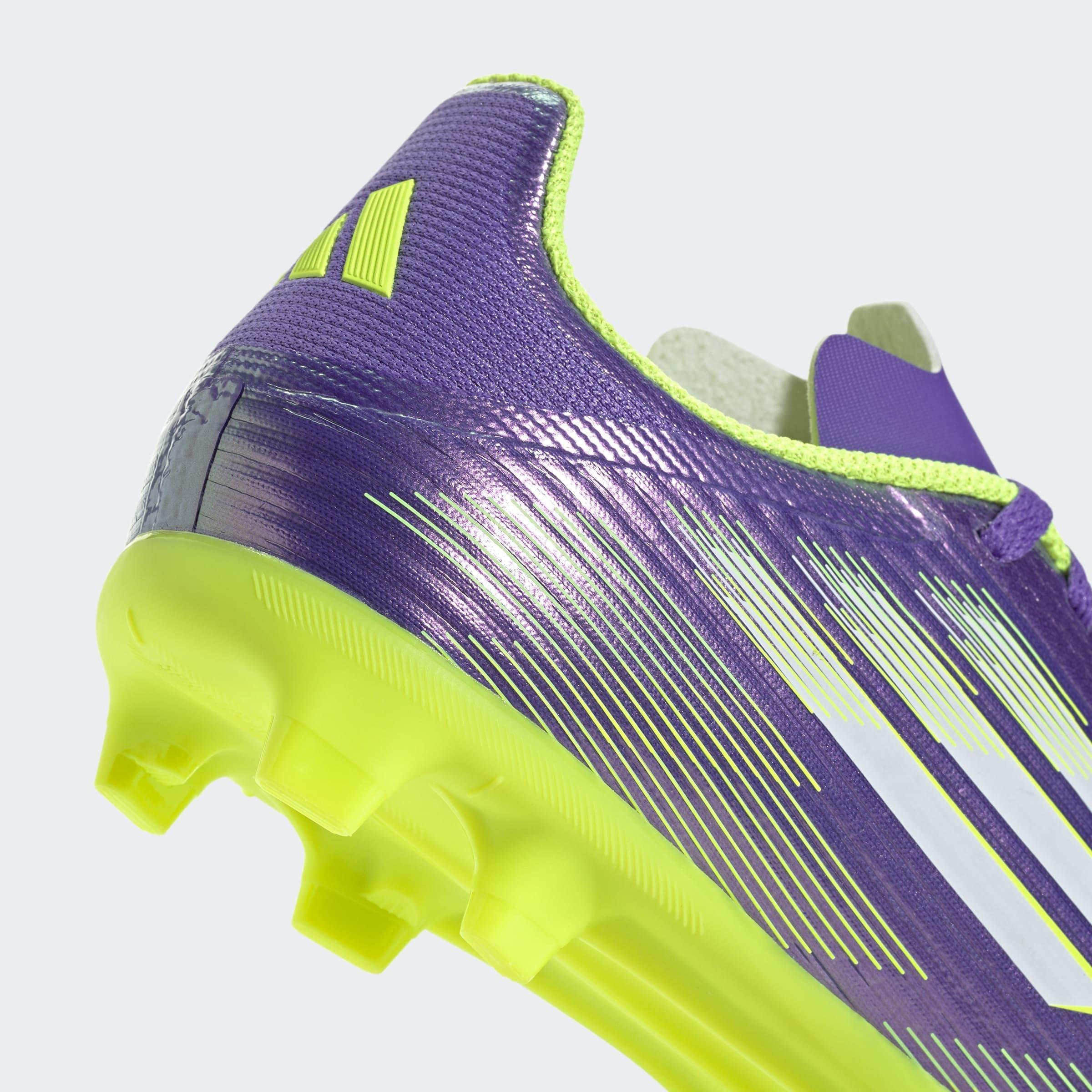 Kids Unisex F50 League Firm/Multi-Ground Boots, Purple, A901_ONE, large image number 5