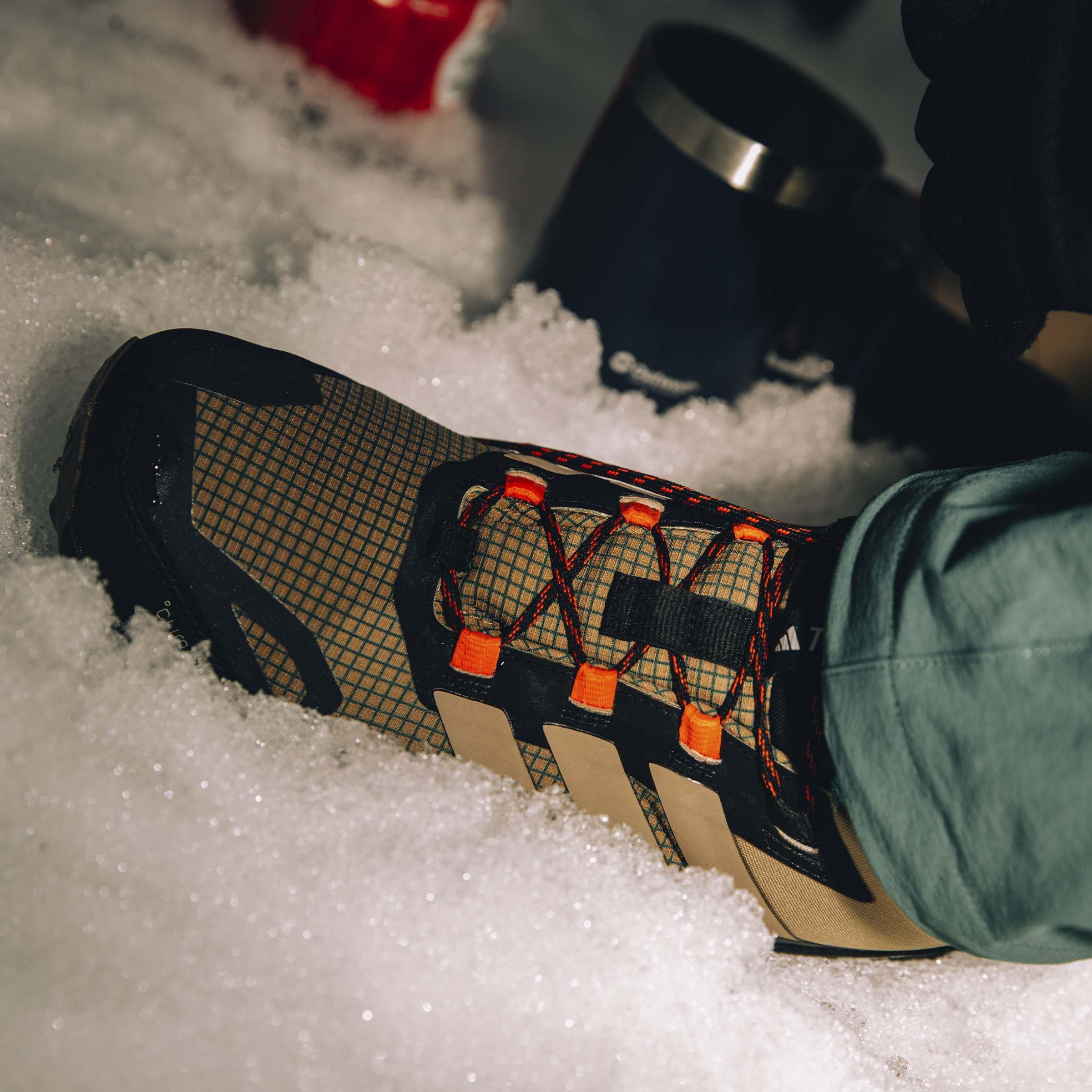 Terrex Skychaser AX5 Mid GORE-TEX CLIMAWARM+ Hiking Shoes, Beige, A901_ONE, large image number 9