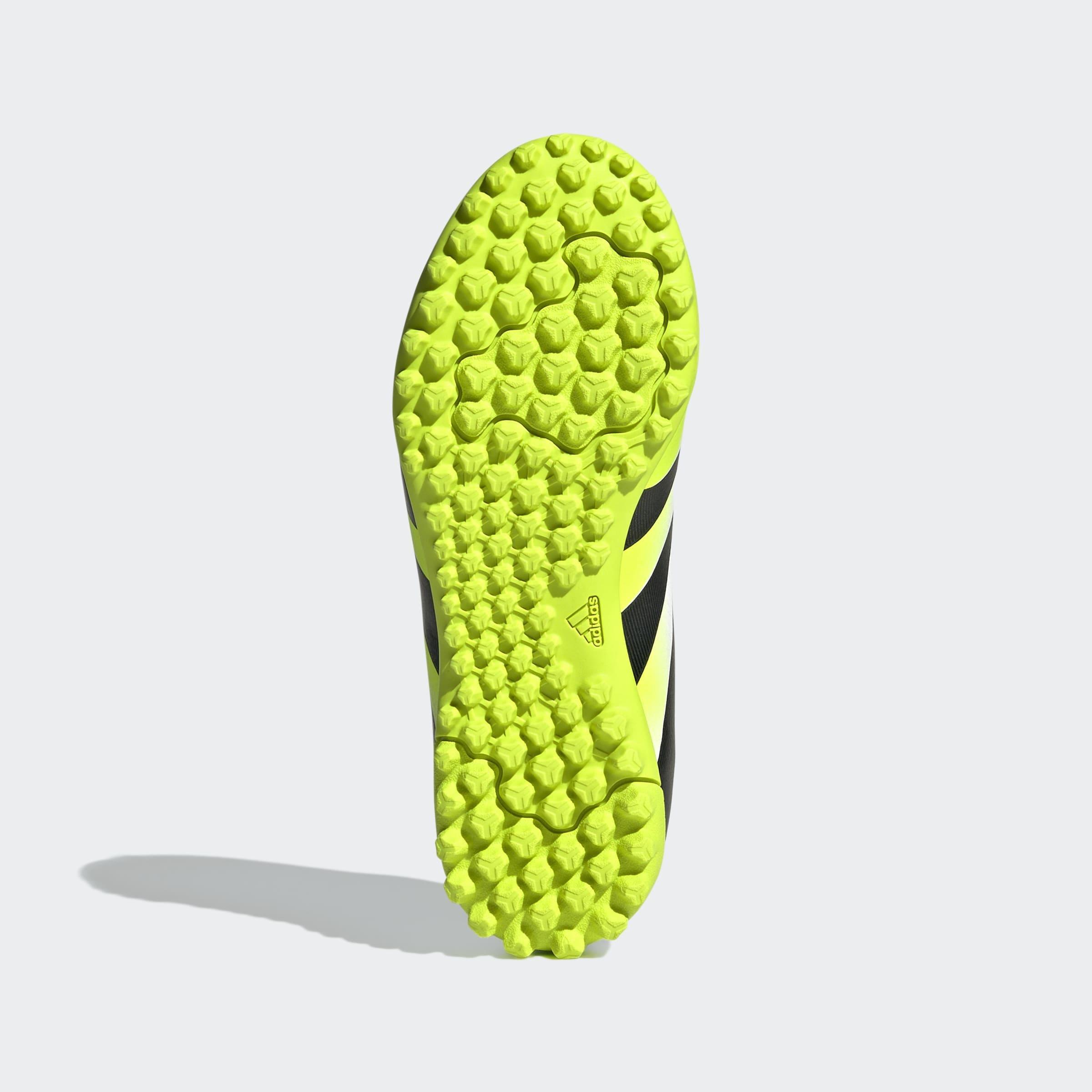 Kids Unisex Predator Club Hook-And-Loop Turf Boots, White, A901_ONE, large image number 7