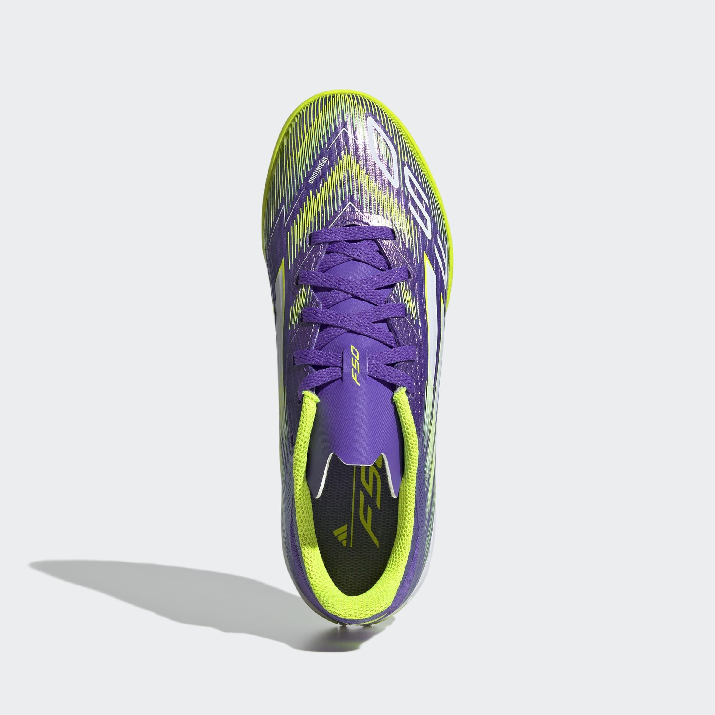 Kids Unisex F50 League Turf Boots, Purple