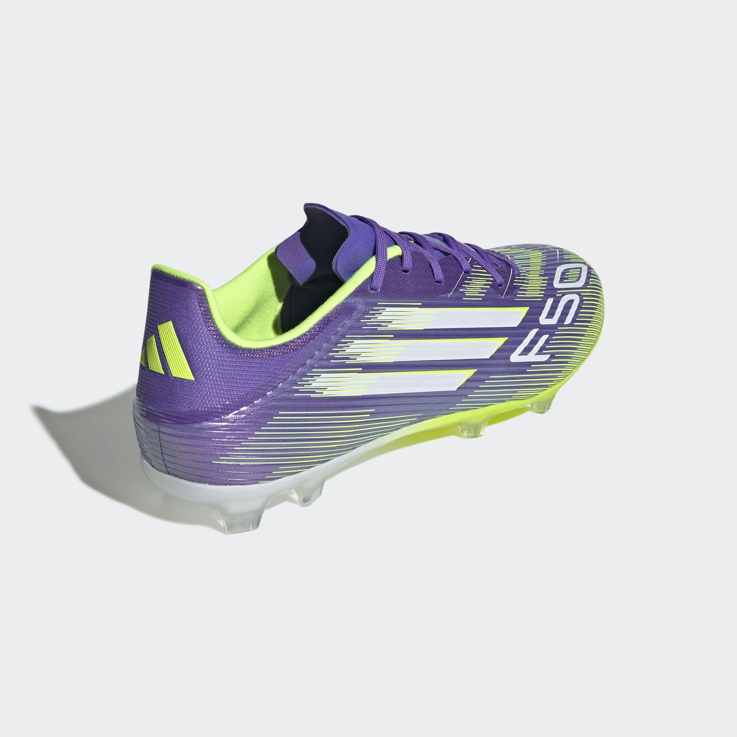 Unisex F50 League Firm/Multi-Ground Boots, Purple, A901_ONE, large image number 3