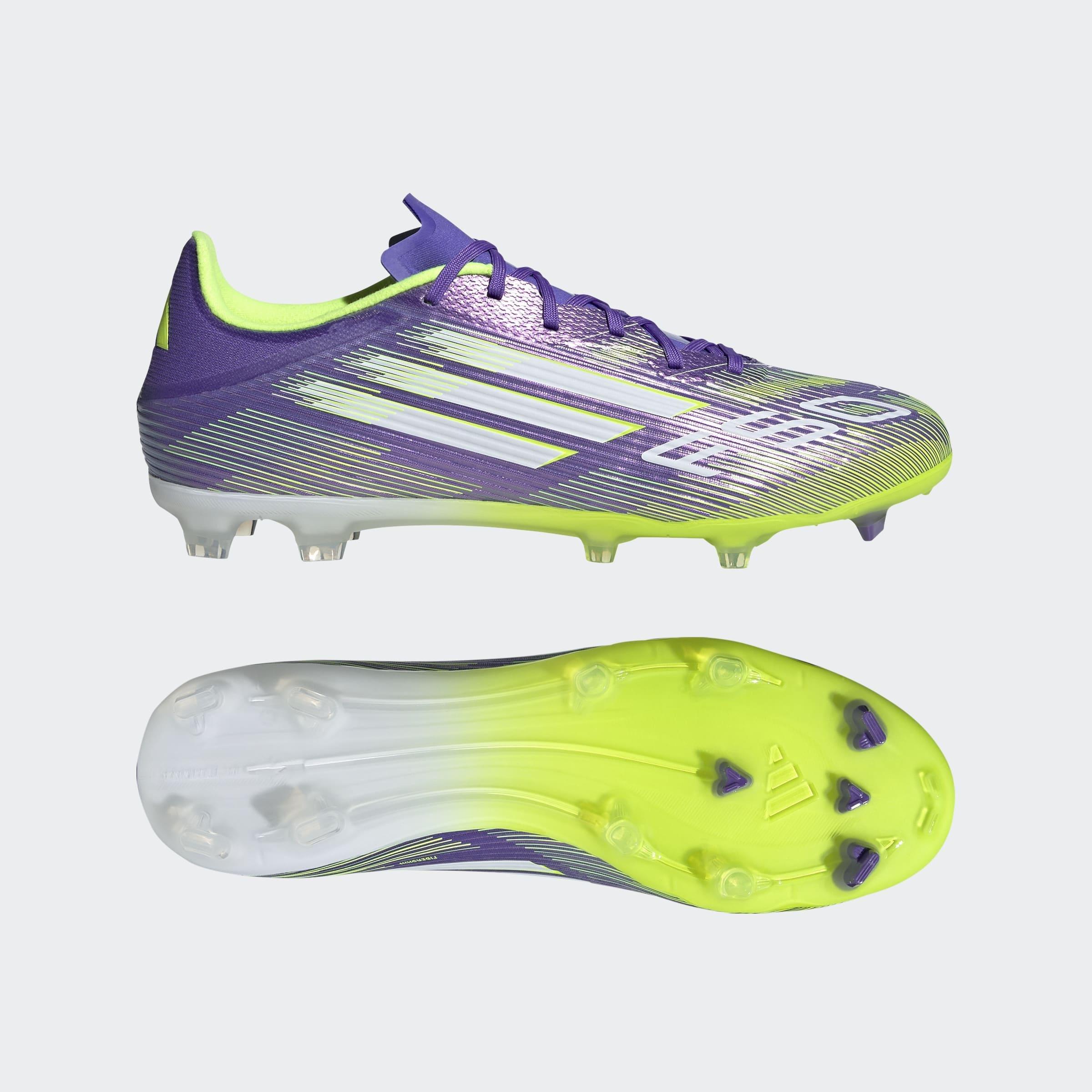 Unisex F50 League Firm/Multi-Ground Boots, Purple, A901_ONE, large image number 7